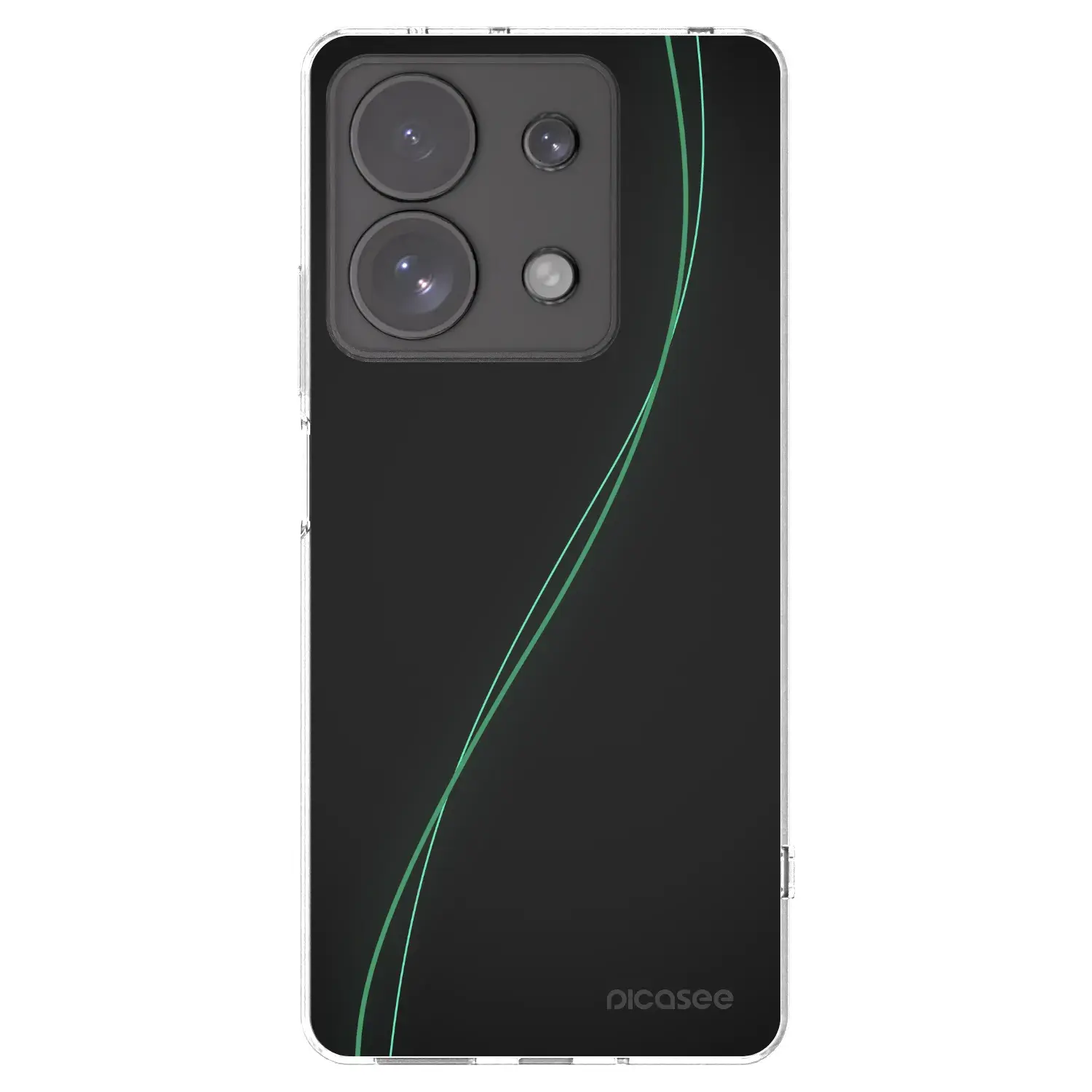 Silikonový průhledný obal pro Xiaomi Redmi Note 13 Pro 4G - Be Different