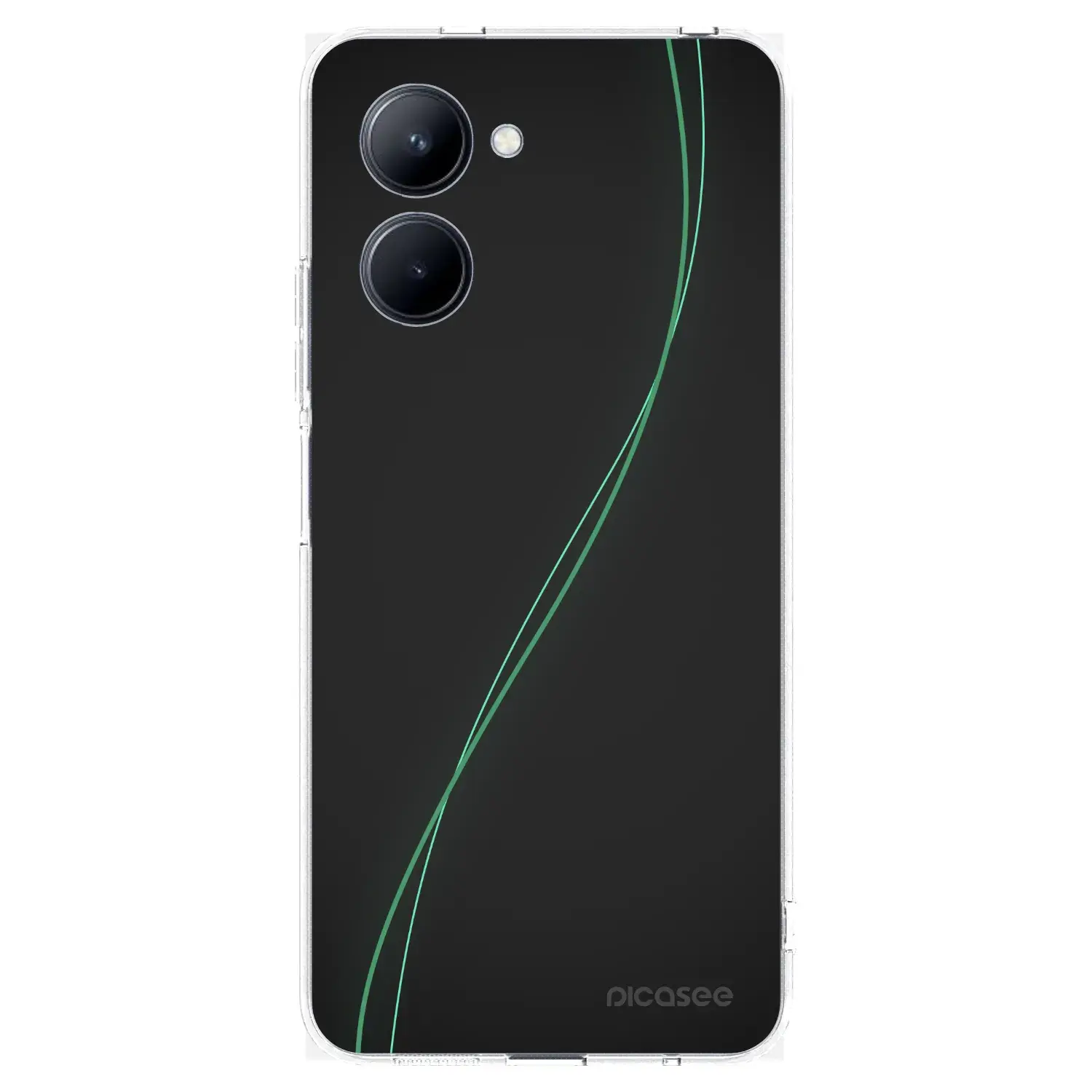 Silikonový průhledný obal pro Realme C33 (2023) - Be Different