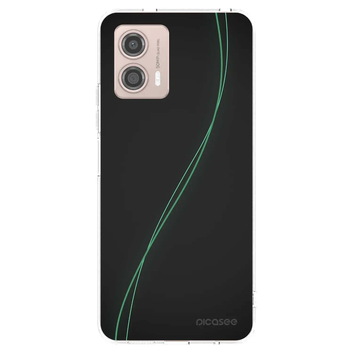 Silikonový průhledný obal pro Motorola Moto G53 5G - Be Different