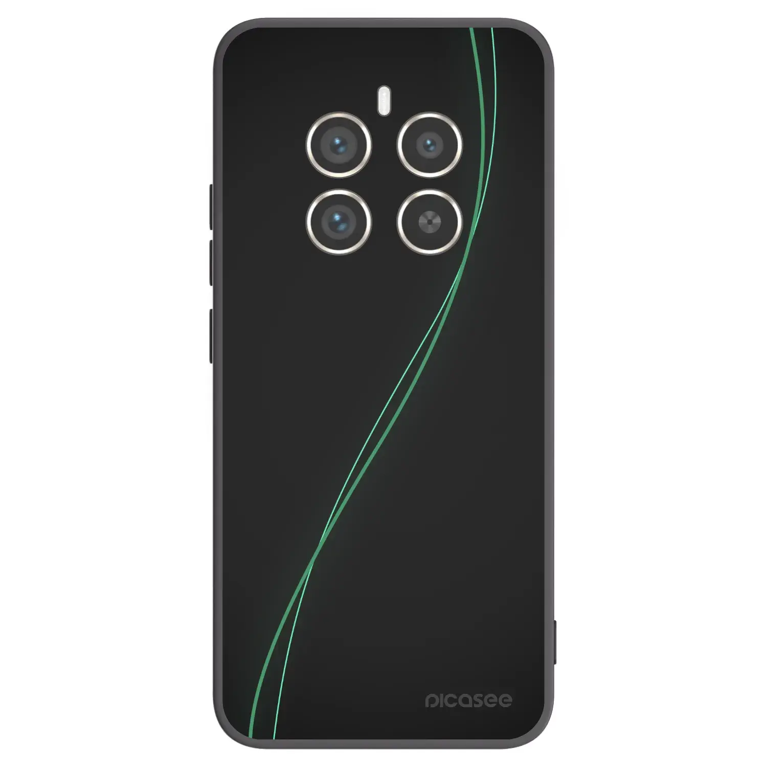 Silikonový černý obal pro Realme 12 Pro 5G - Be Different