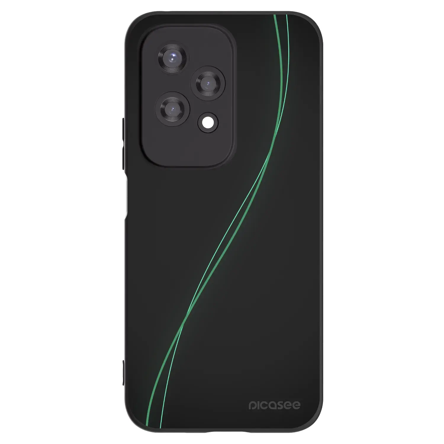 Silikonový černý obal pro Honor 200 Lite - Be Different