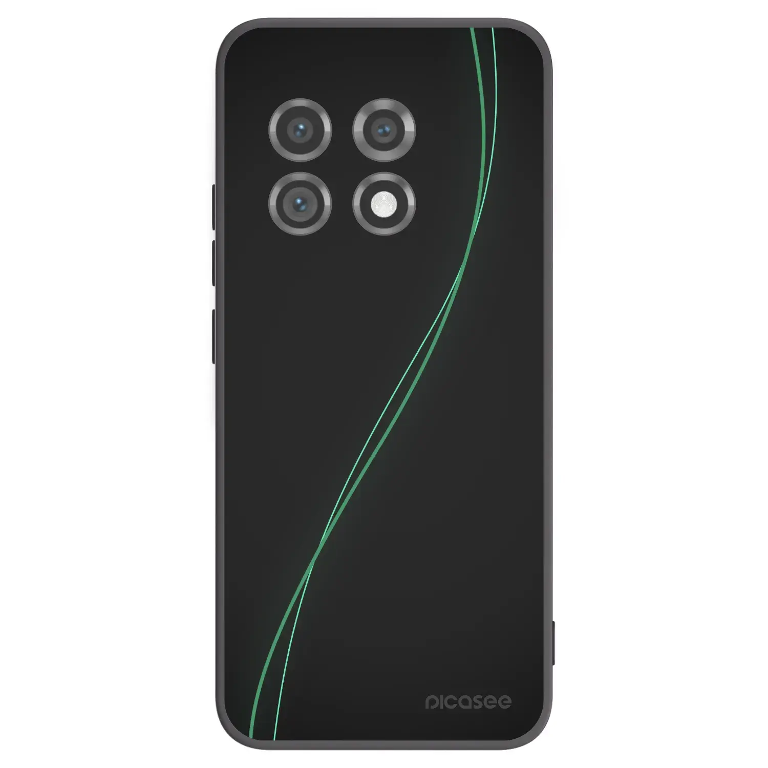 Silikonový černý obal pro OnePlus 11 5G - Be Different