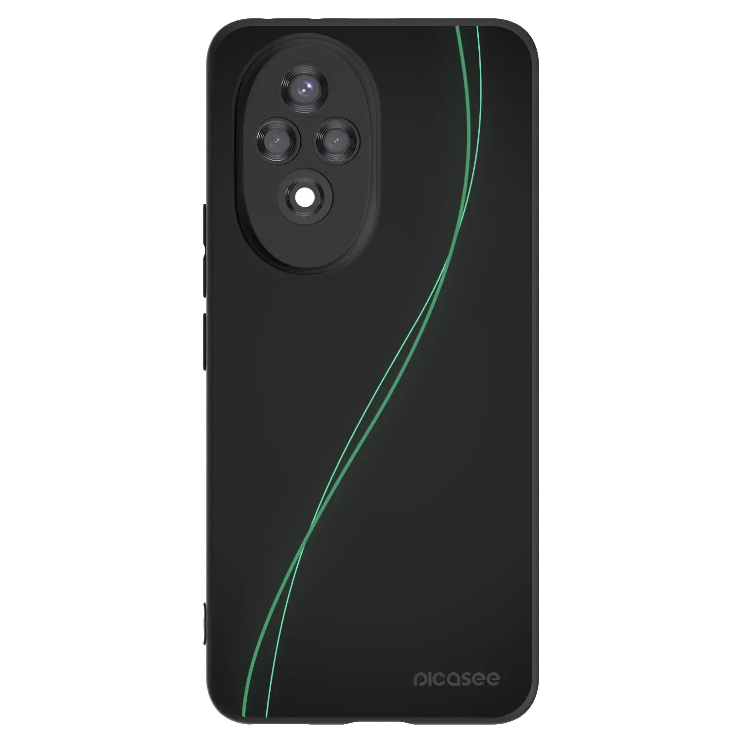 Silikonový černý obal pro Honor 200 Pro 5G - Be Different