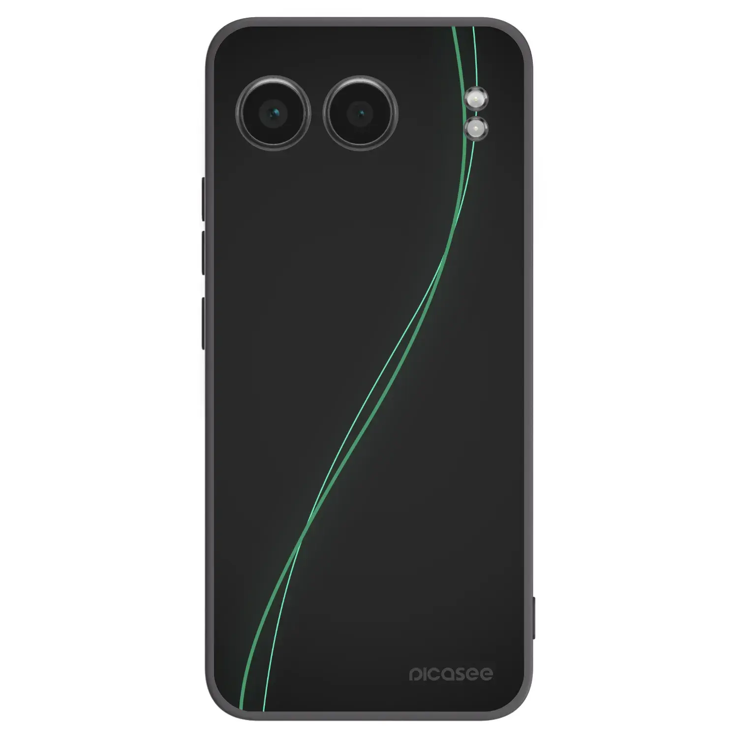 Silikonový černý obal pro OnePlus Nord 4 - Be Different