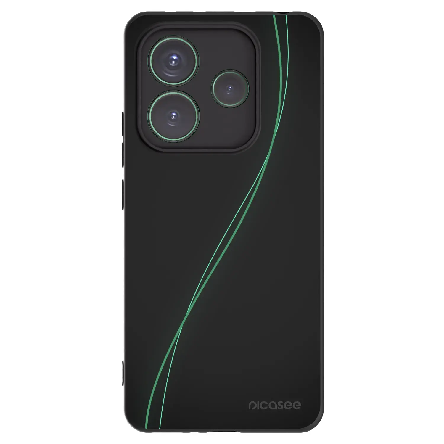 Silikonový černý obal pro Xiaomi Redmi Note 14 5G - Be Different