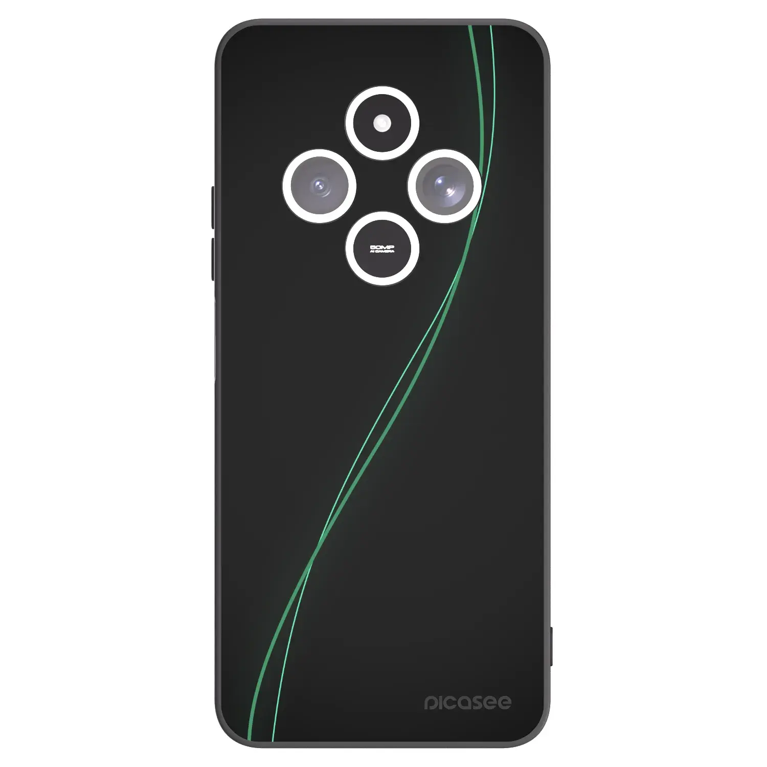 Silikonový černý obal pro Xiaomi Redmi 14C - Be Different