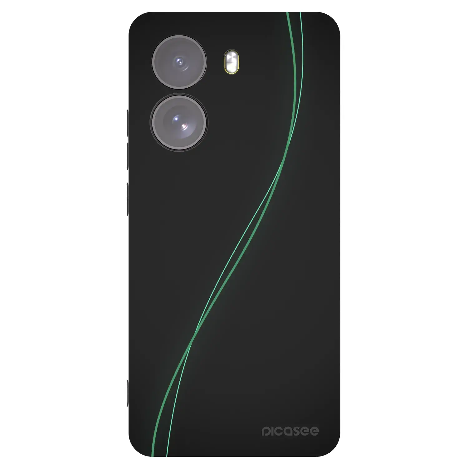 Silikonový černý obal pro Xiaomi Poco X7 - Be Different