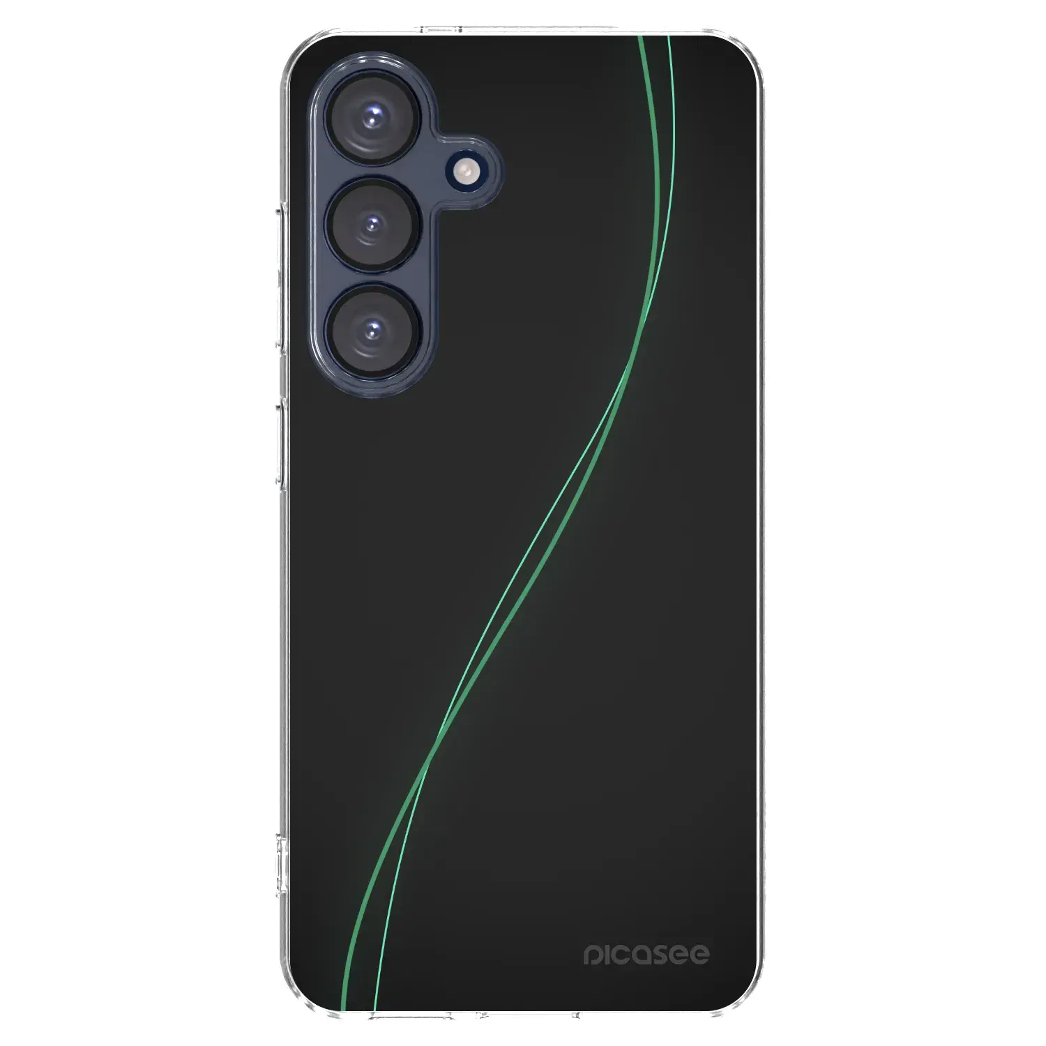 Silikonový průhledný obal pro Samsung Galaxy S25 5G - Be Different