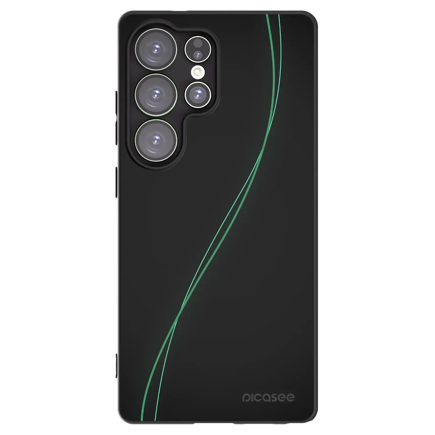 Silikonový černý obal pro Samsung Galaxy S25 Ultra 5G - Be Different