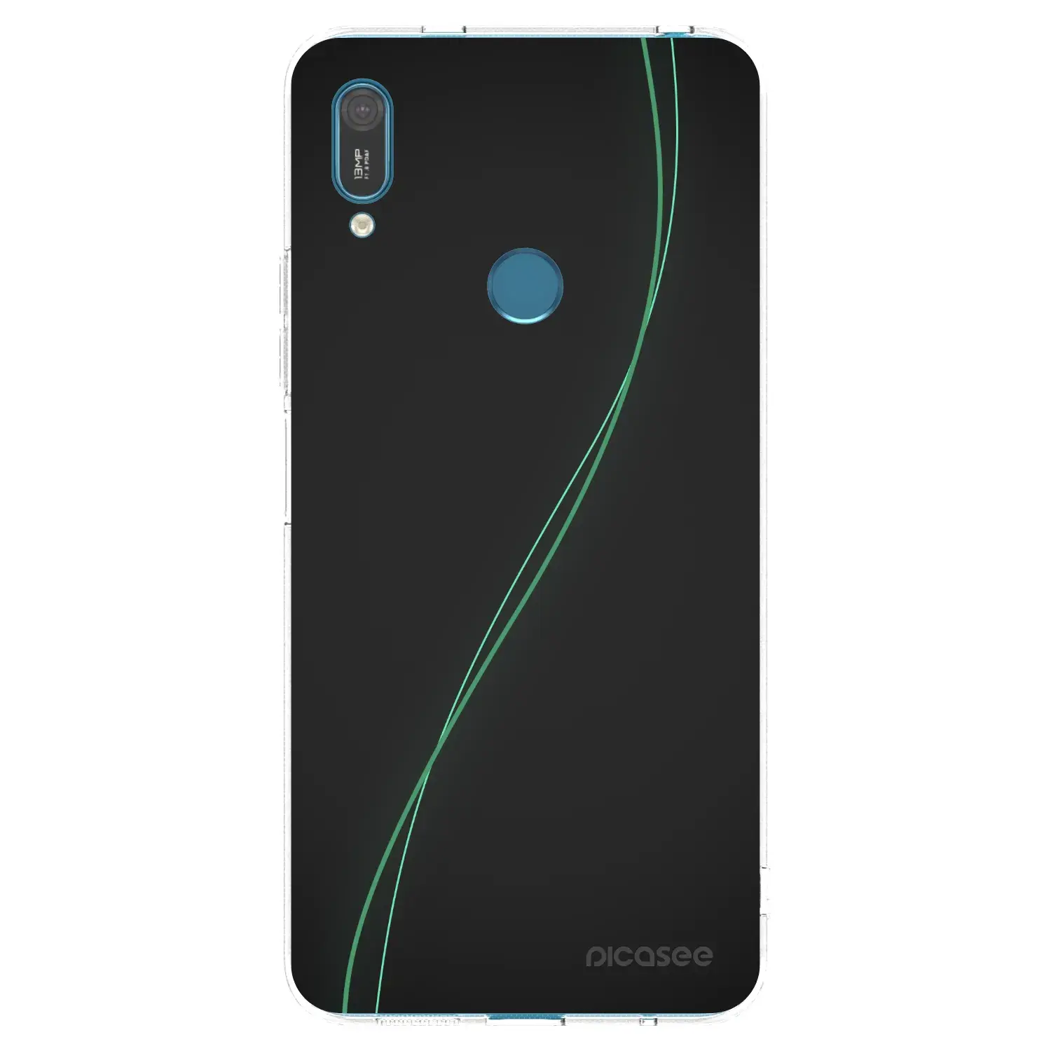 Silikonový průhledný obal pro Huawei Y7 2019 - Be Different