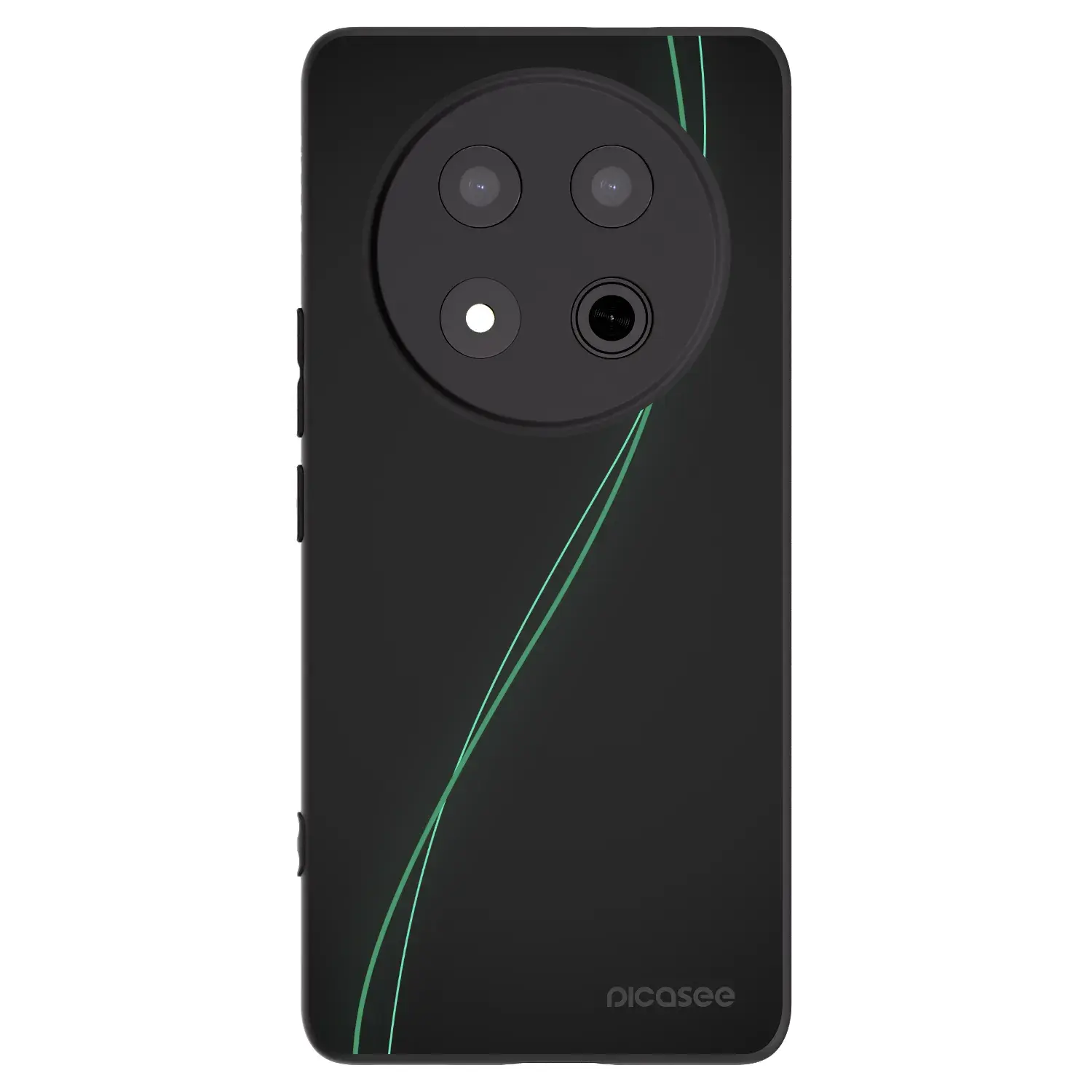 Silikonový černý obal pro Honor Magic7 Lite 5G - Be Different