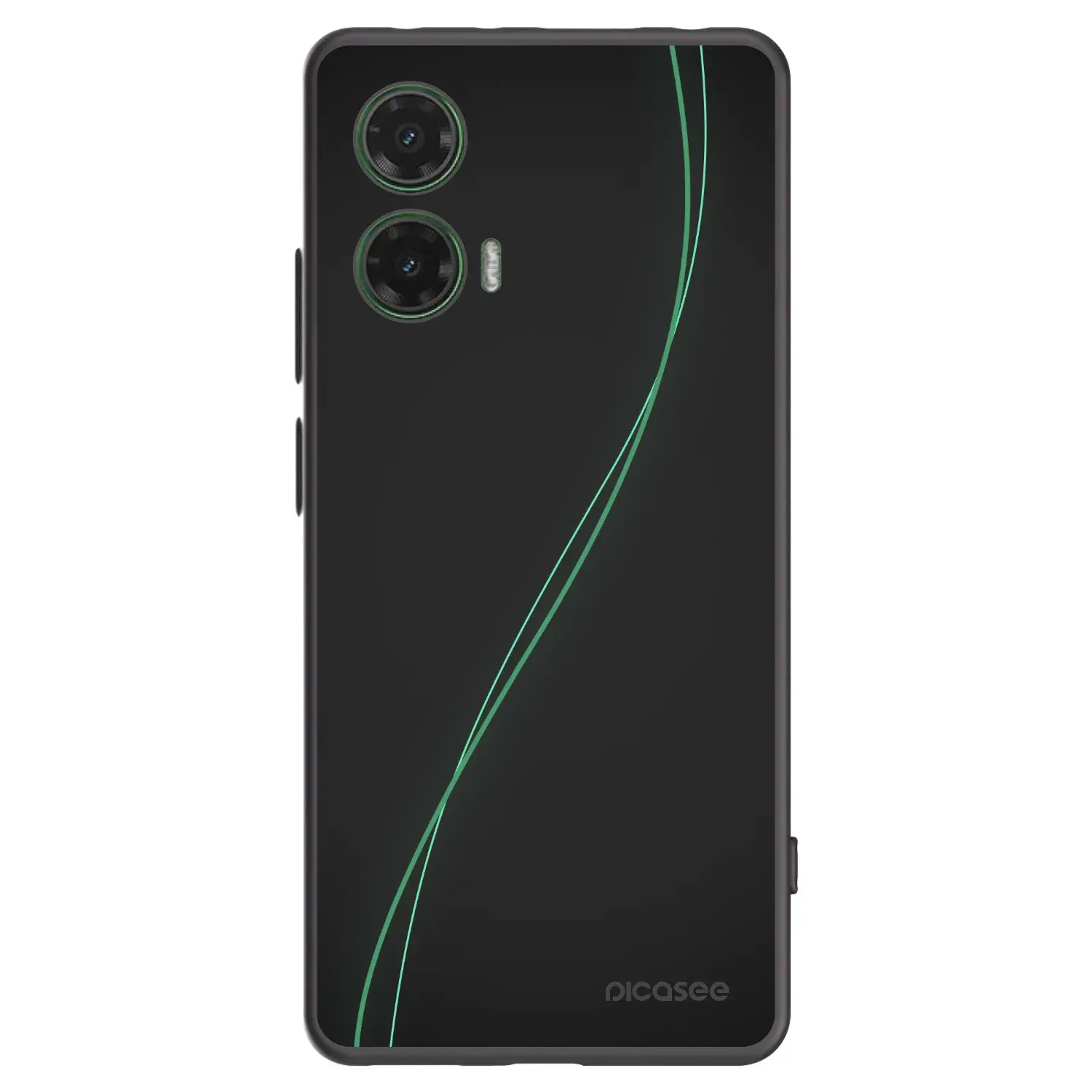 Silikonový černý obal pro Motorola Moto G35 5G - Be Different