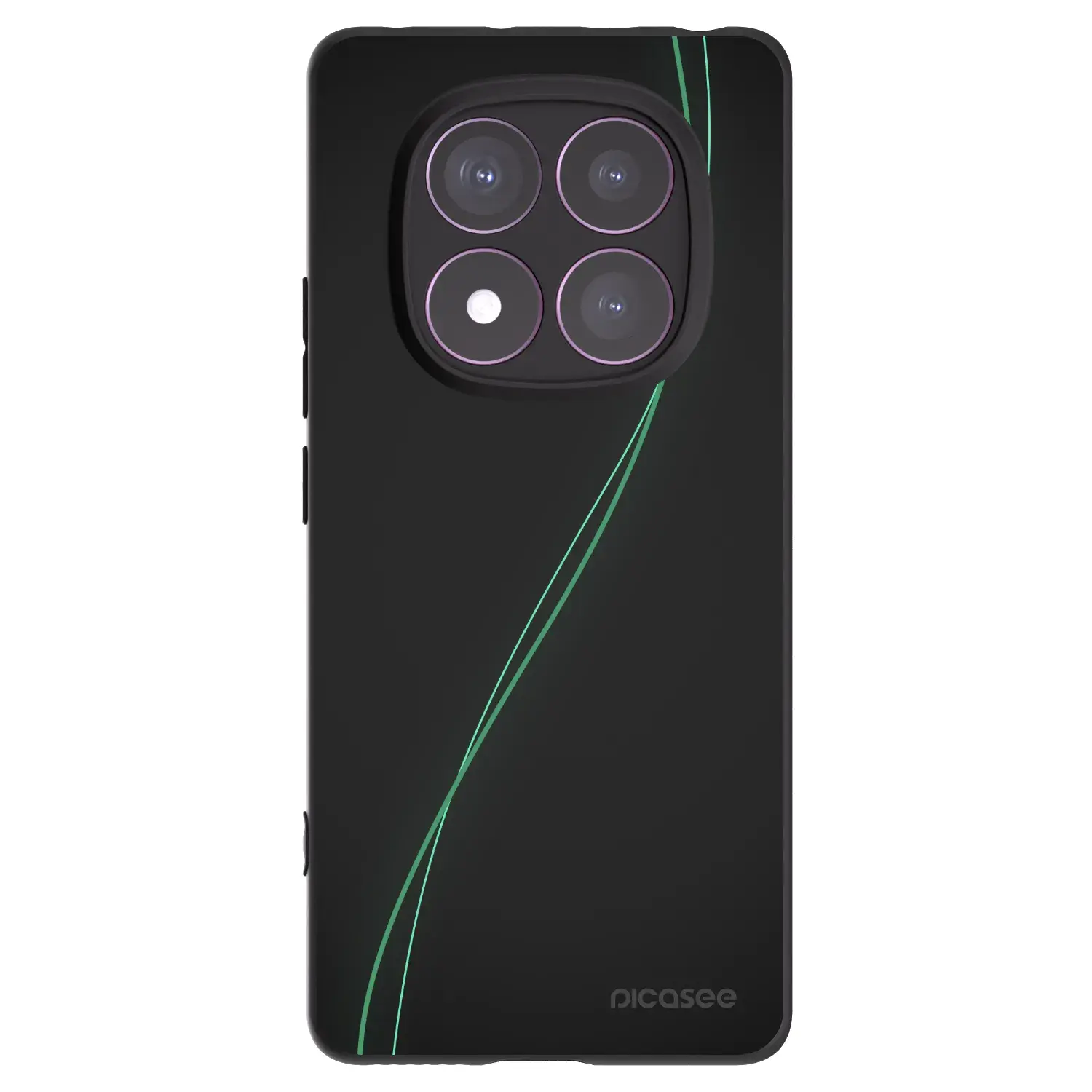 Silikonový černý obal pro Xiaomi Redmi Note 14 Pro 4G - Be Different