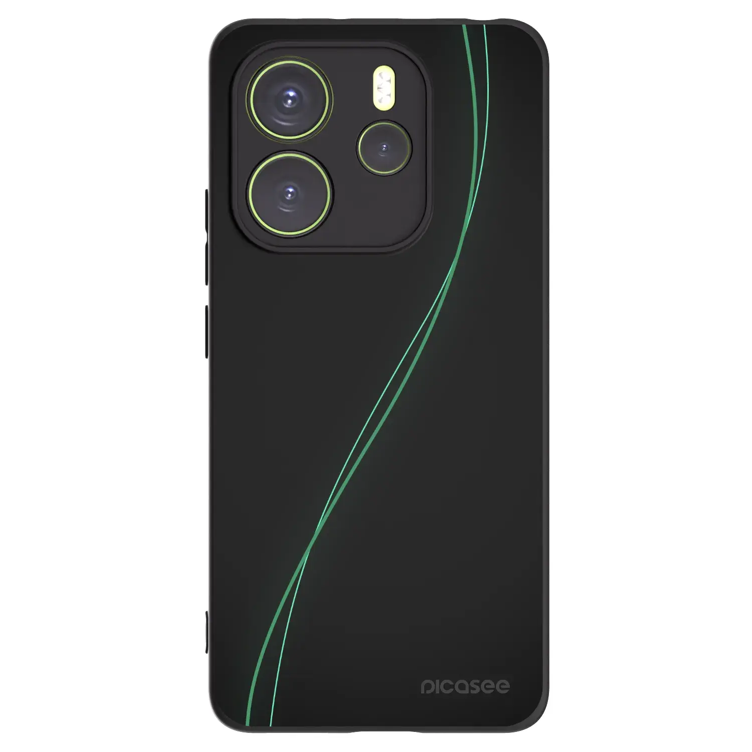 Silikonový černý obal pro Xiaomi Redmi Note 14 4G - Be Different