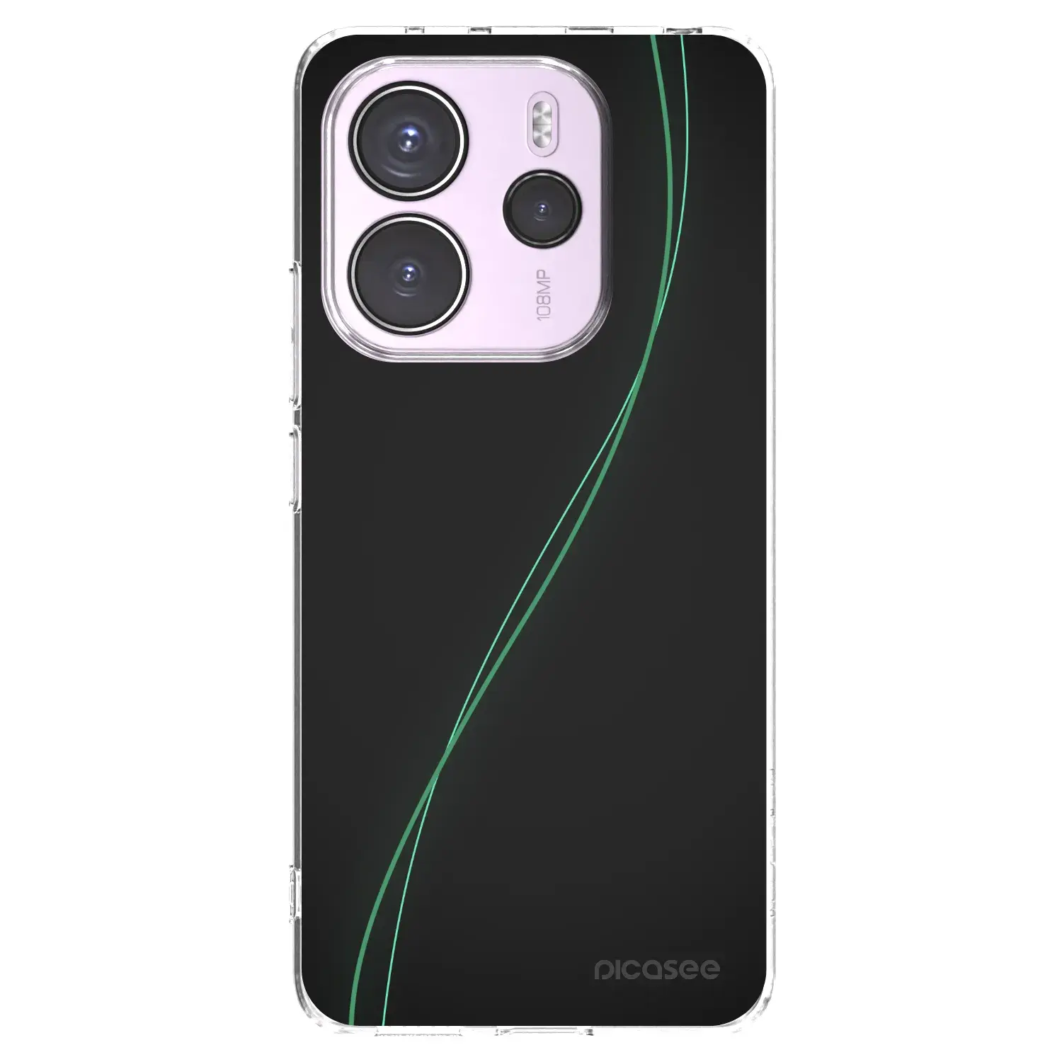 Silikonový průhledný obal pro Xiaomi Redmi Note 14 4G - Be Different