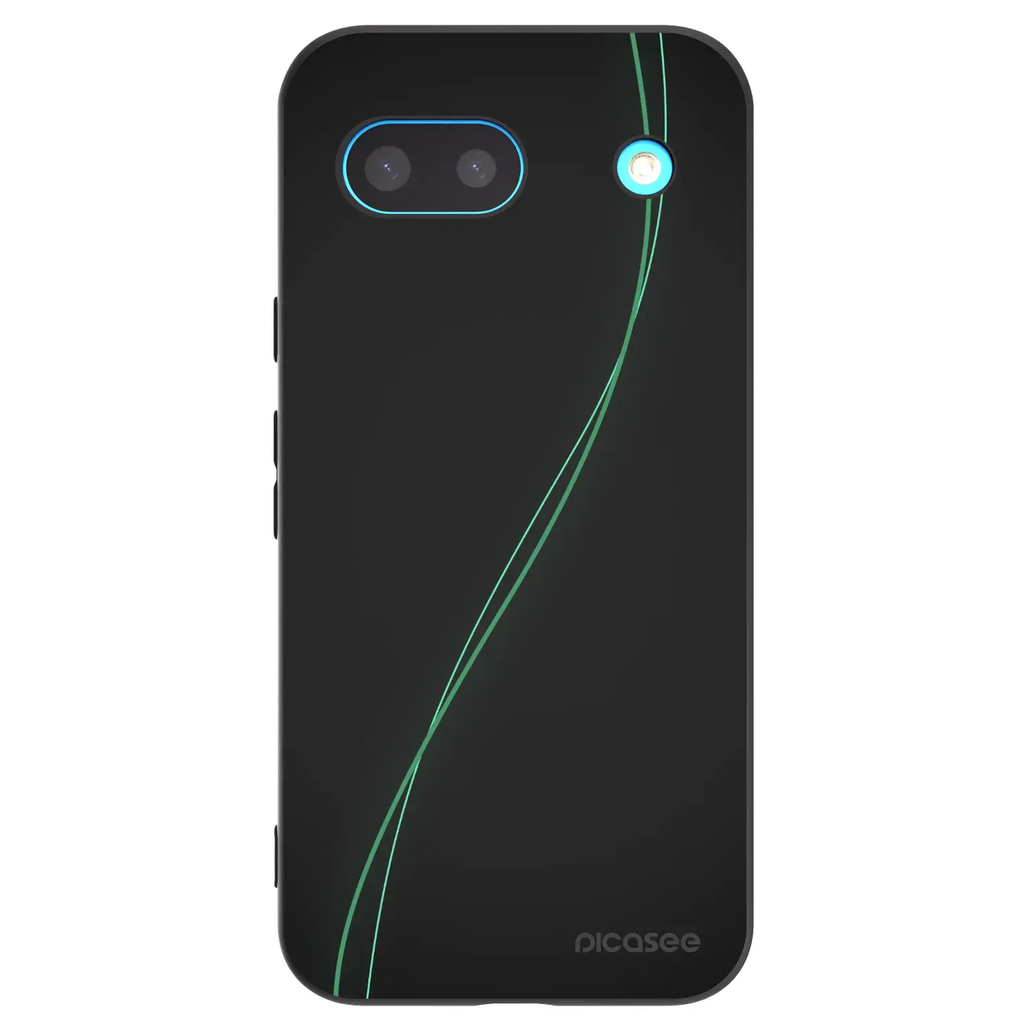 Silikonový černý obal pro Google Pixel 8a - Be Different