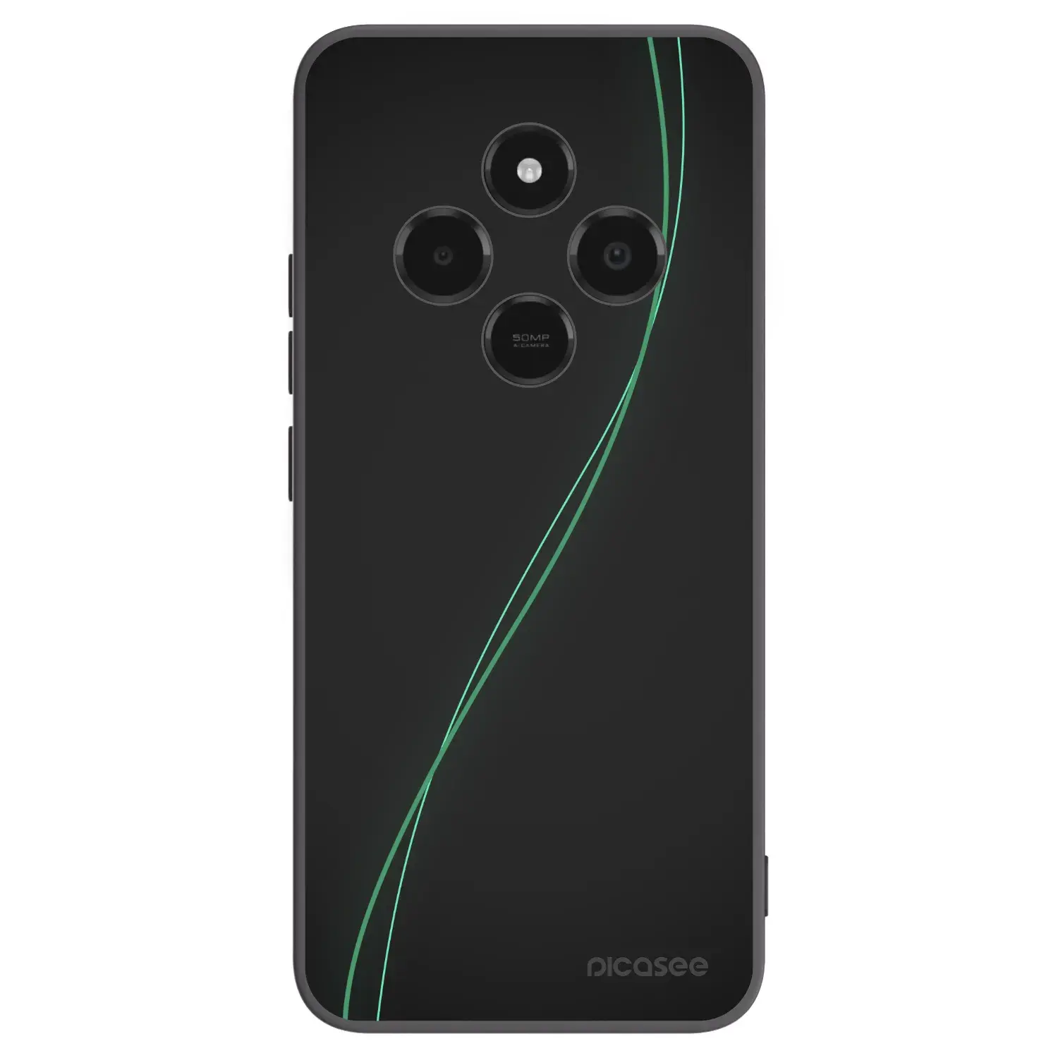 Silikonový černý obal pro Xiaomi Poco C75 - Be Different