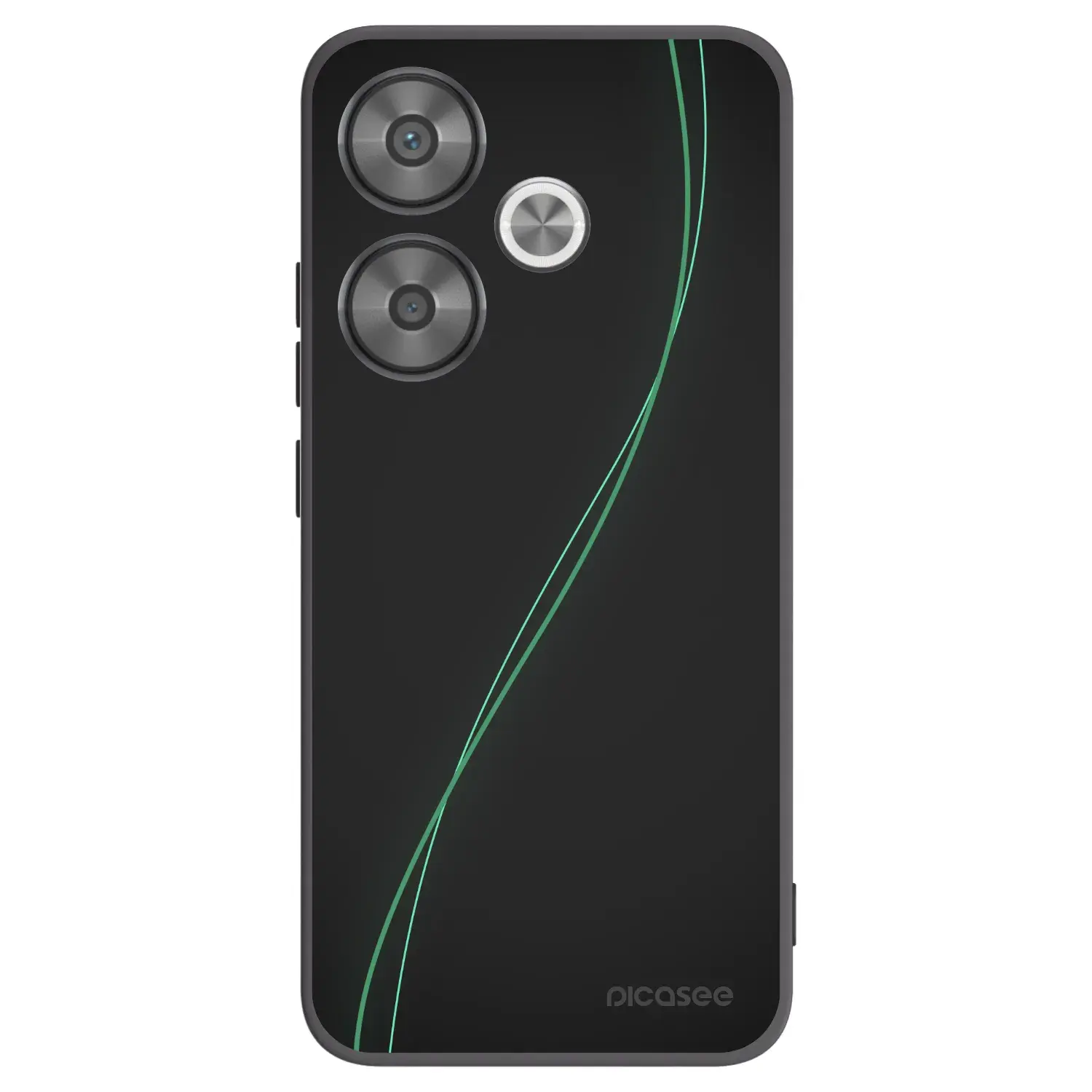 Silikonový černý obal pro Xiaomi Poco F6 - Be Different