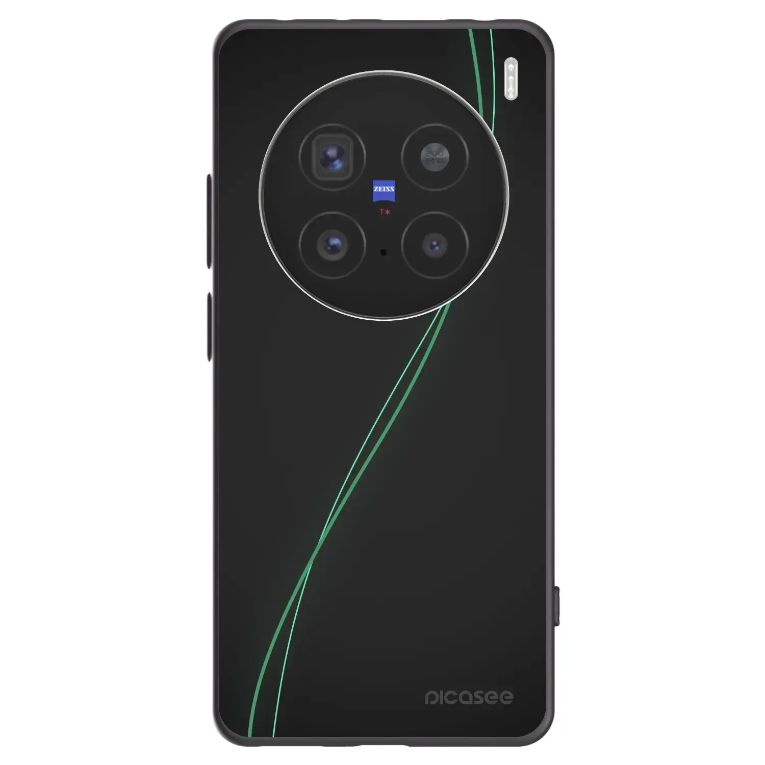 Silikonový černý obal pro Vivo X200 Pro - Be Different