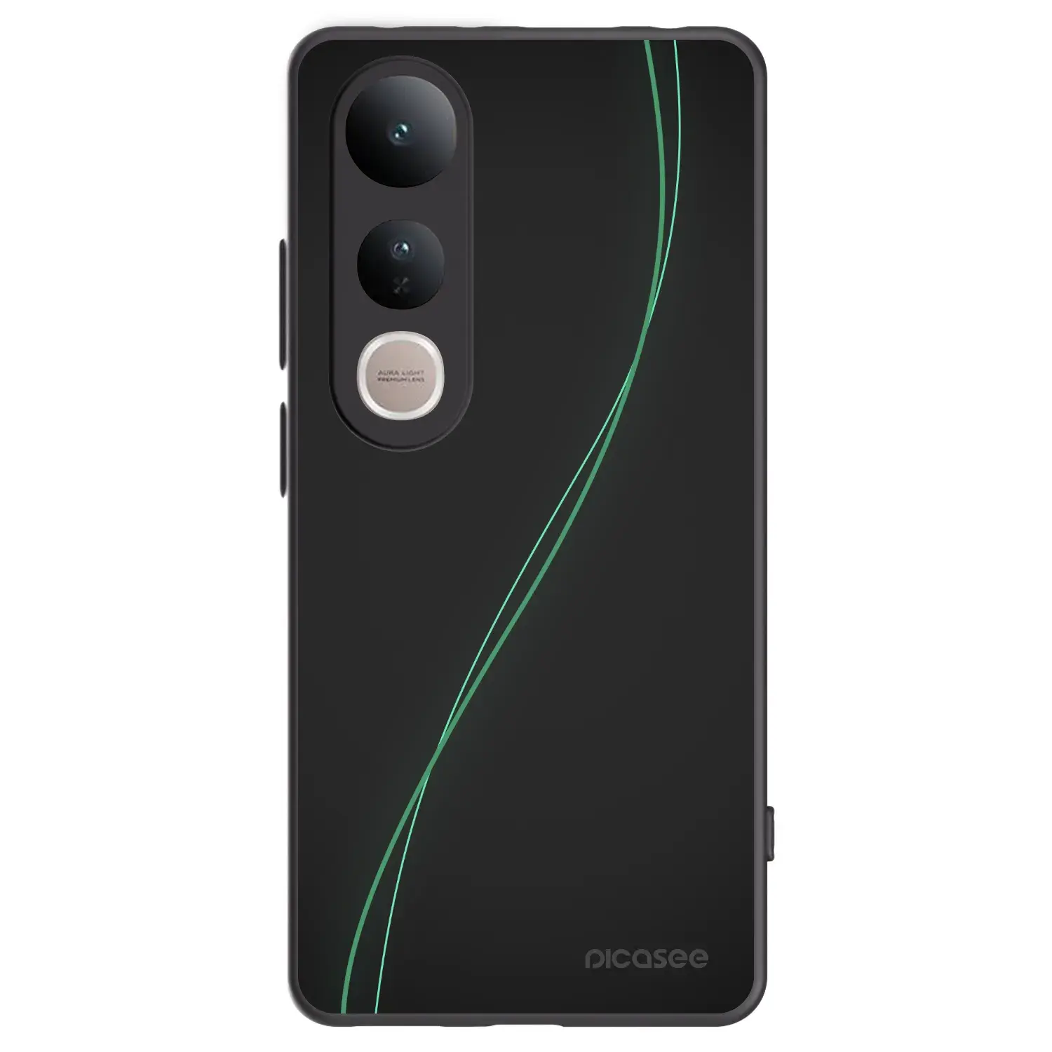 Silikonový černý obal pro Vivo V50 Lite 5G - Be Different