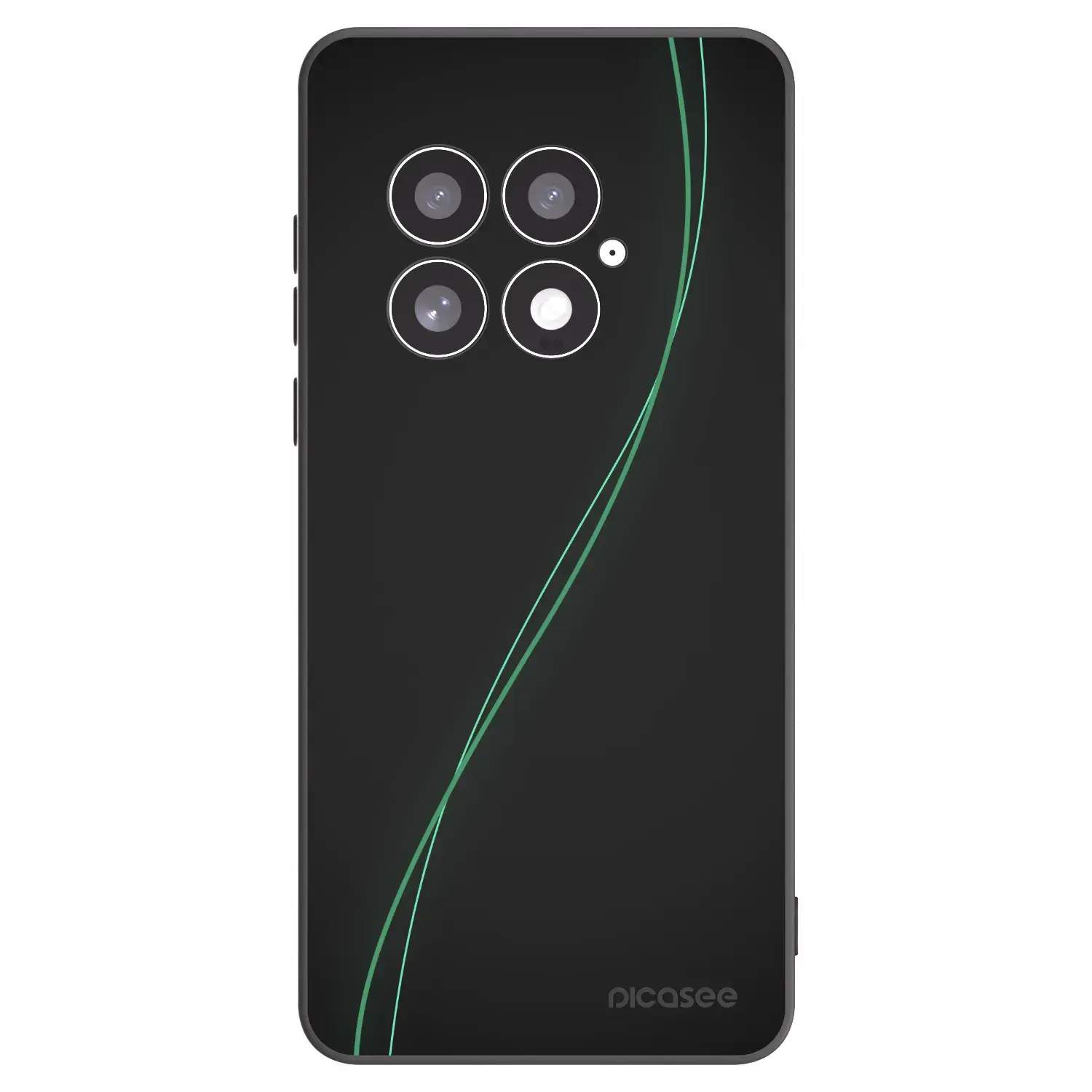 Silikonový černý obal pro OnePlus 13 5G - Be Different
