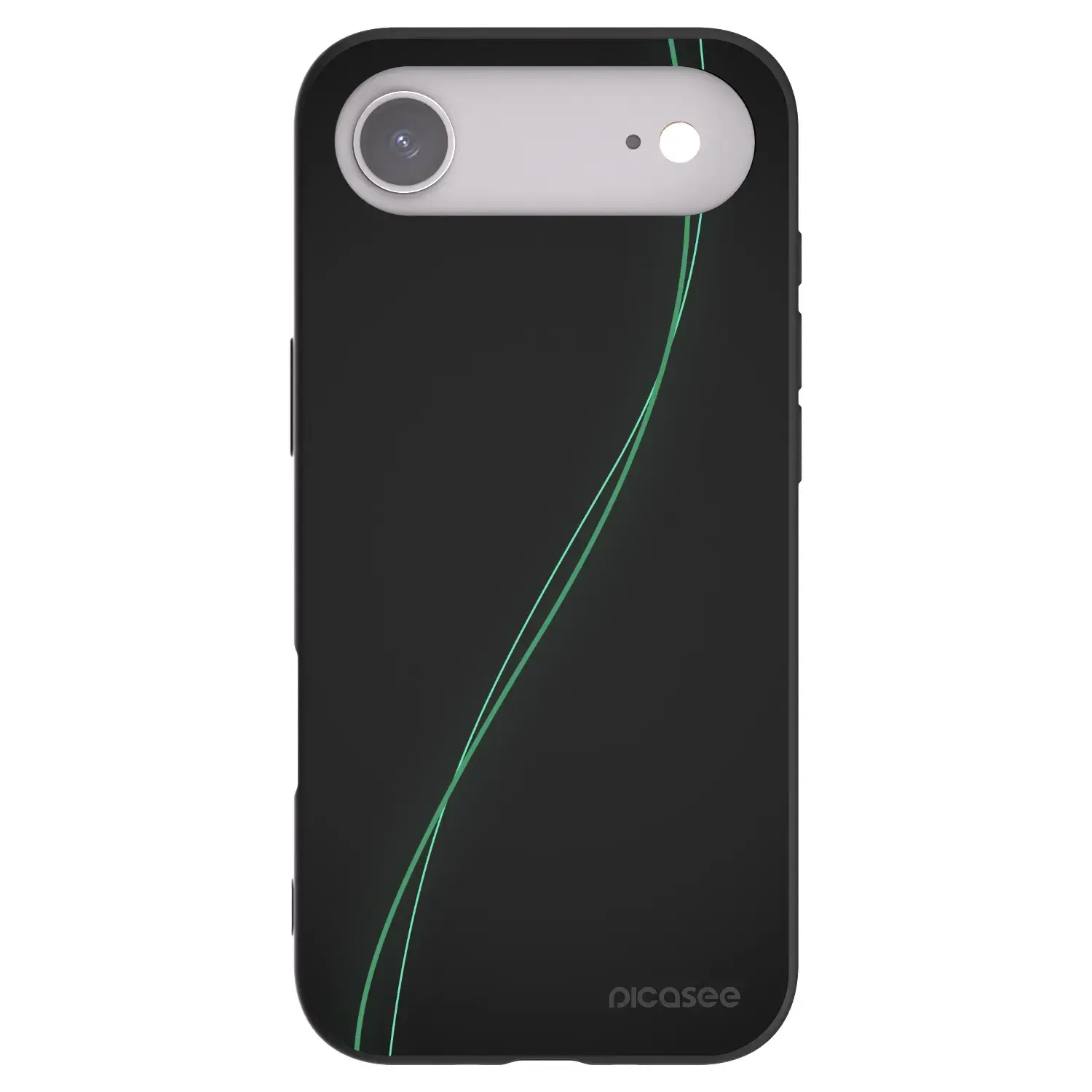Silikonový černý obal pro Apple iPhone Air - Be Different