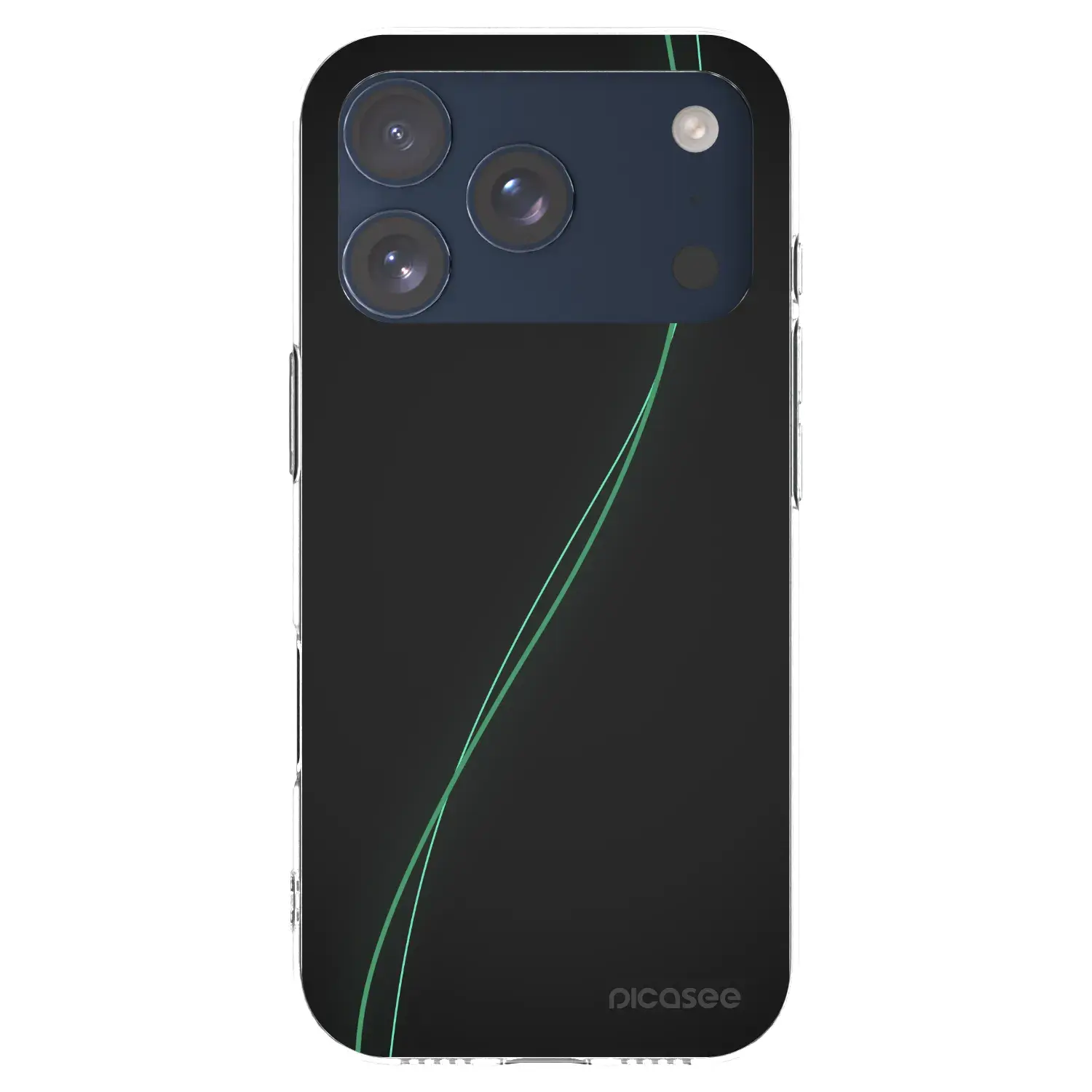 Silikonový průhledný obal pro Apple iPhone 17 Pro - Be Different