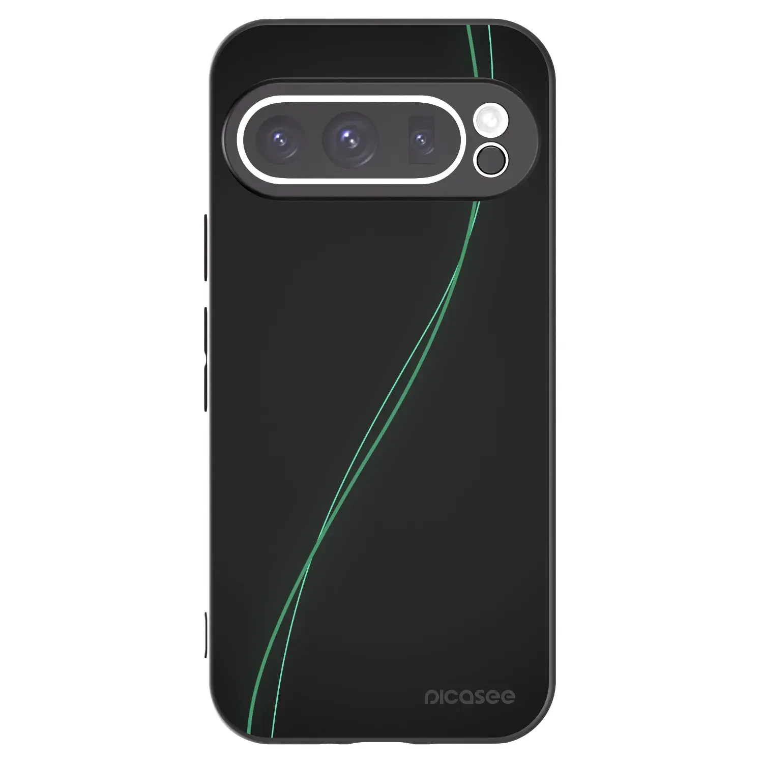 Silikonový černý obal pro Google Pixel 9 Pro XL - Be Different