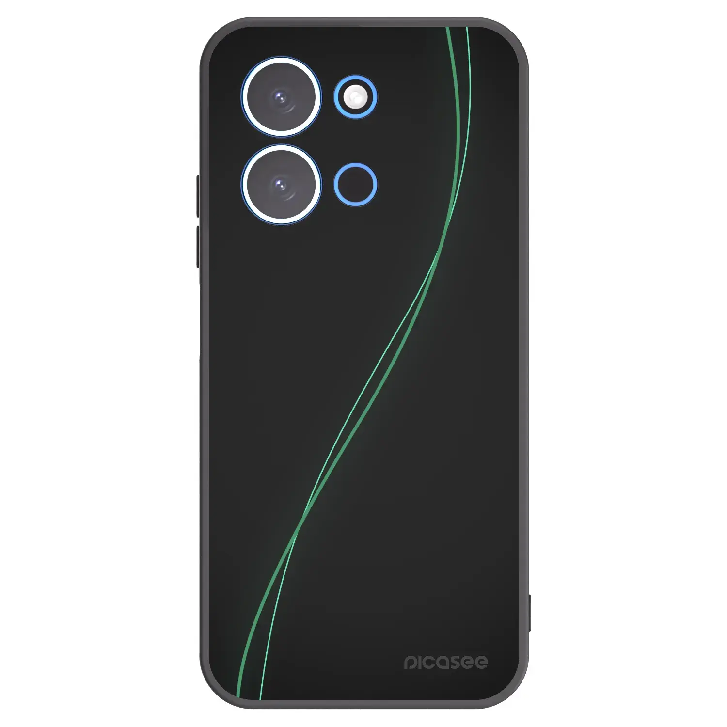 Silikonový černý obal pro Xiaomi Redmi 15C 4G - Be Different