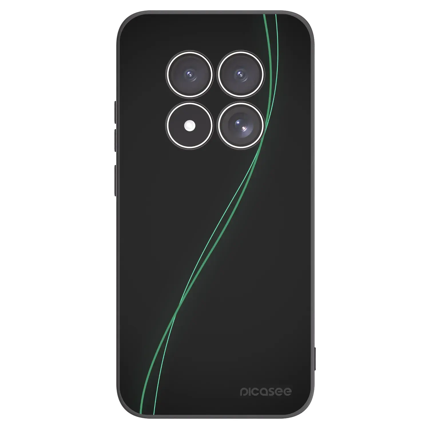 Silikonový černý obal pro Xiaomi Redmi Note 15 Pro 4G - Be Different