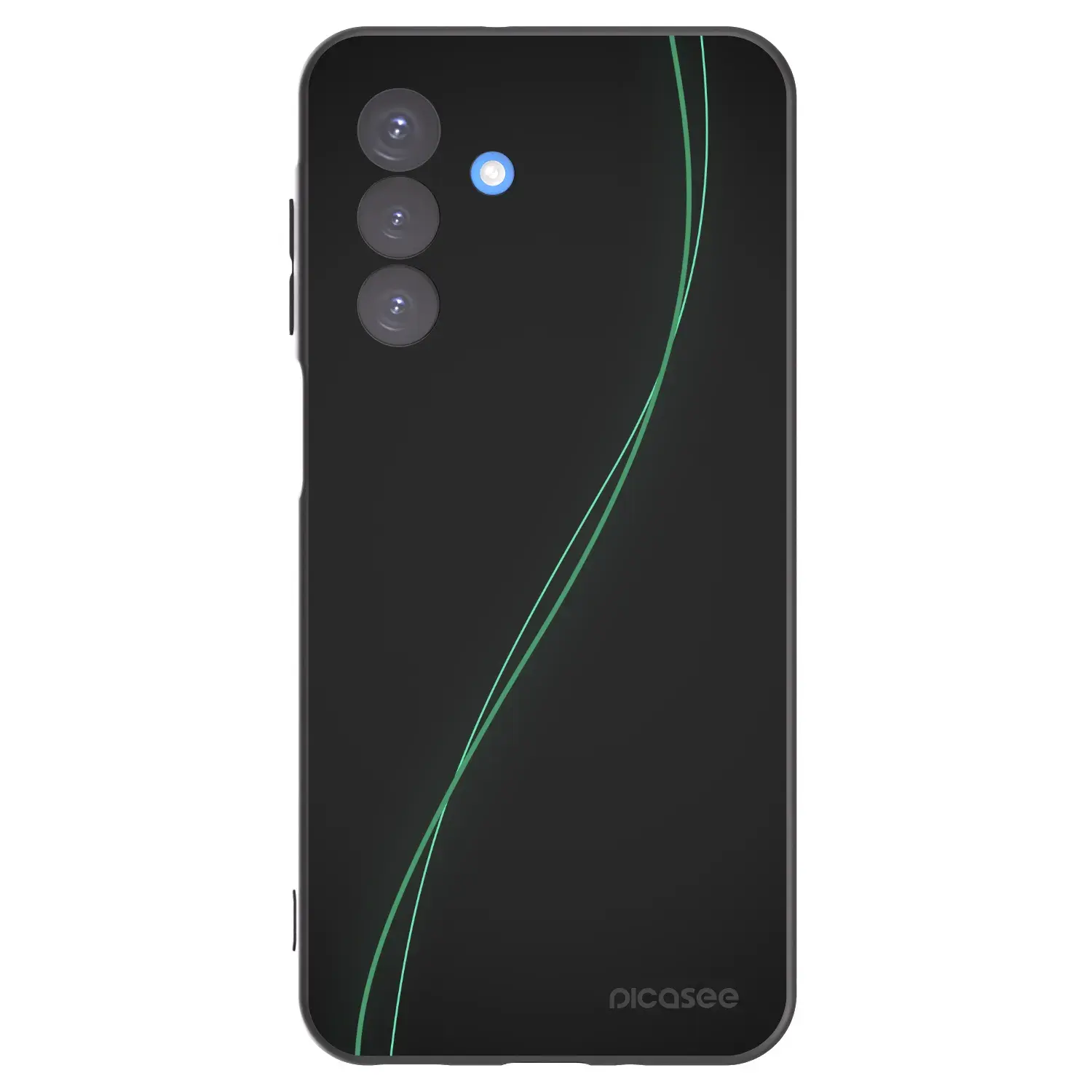 Silikonový černý obal pro Samsung Galaxy A17 5G - Be Different