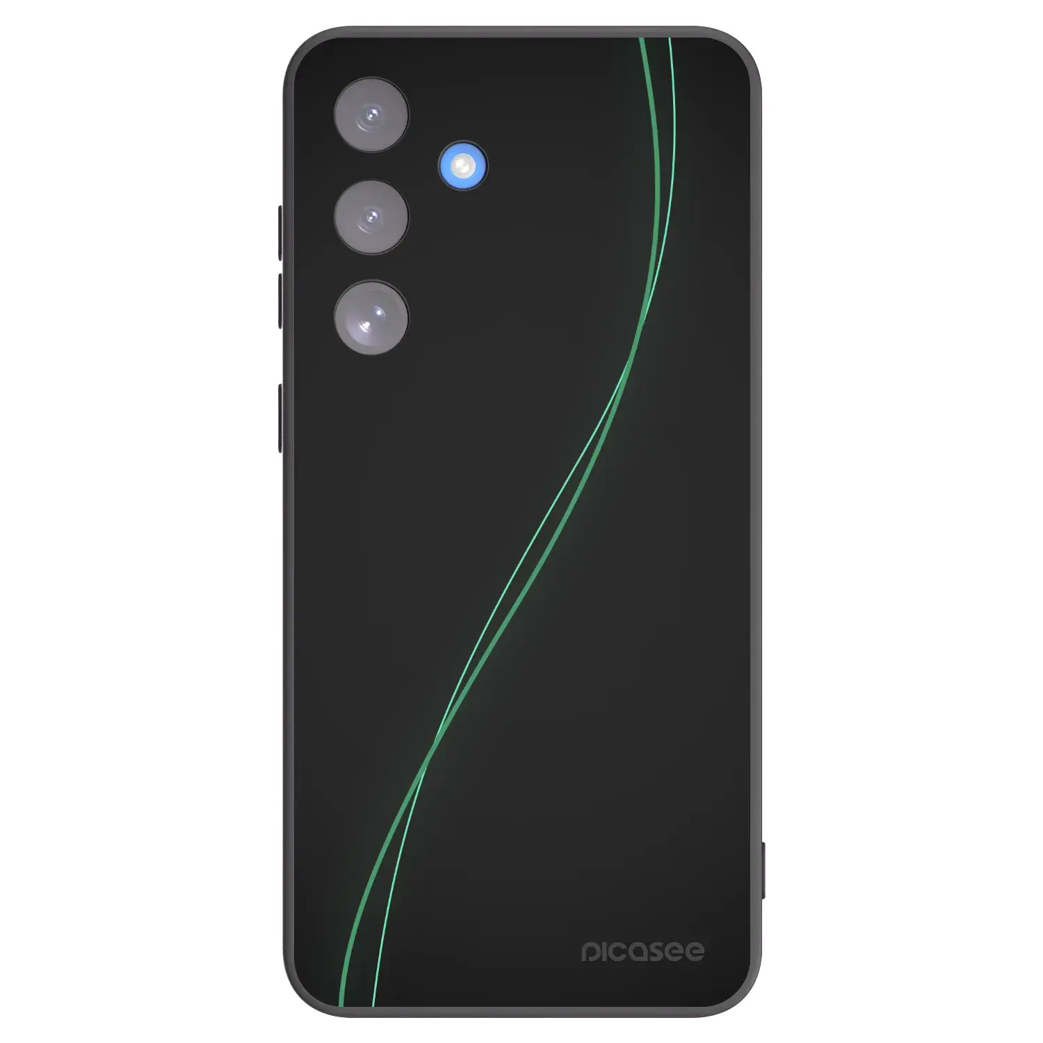 Silikonový černý obal pro Samsung Galaxy S25 FE 5G - Be Different
