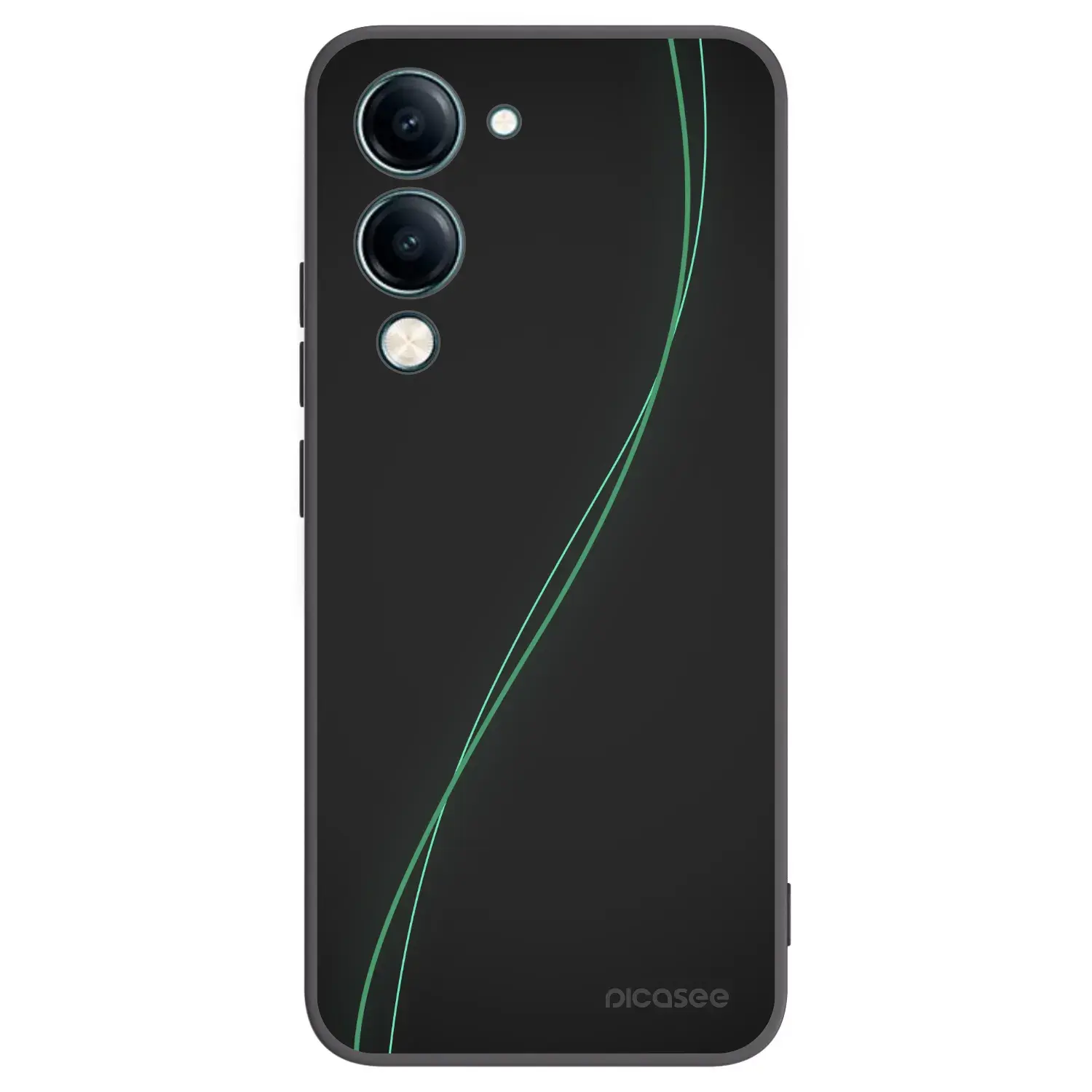 Silikonový černý obal pro Vivo Y29s 5G - Be Different