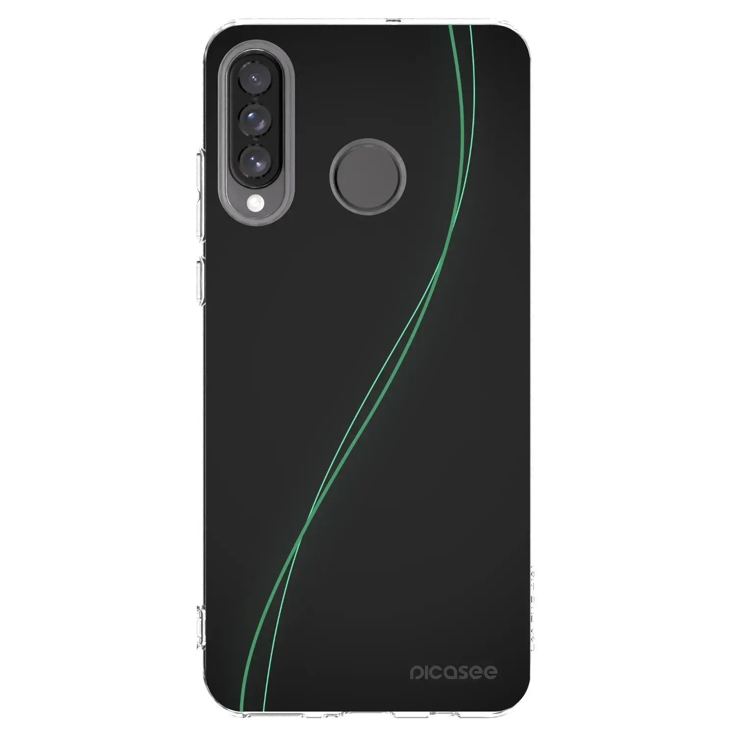 Silikonový průhledný obal pro Huawei P30 Lite - Be Different