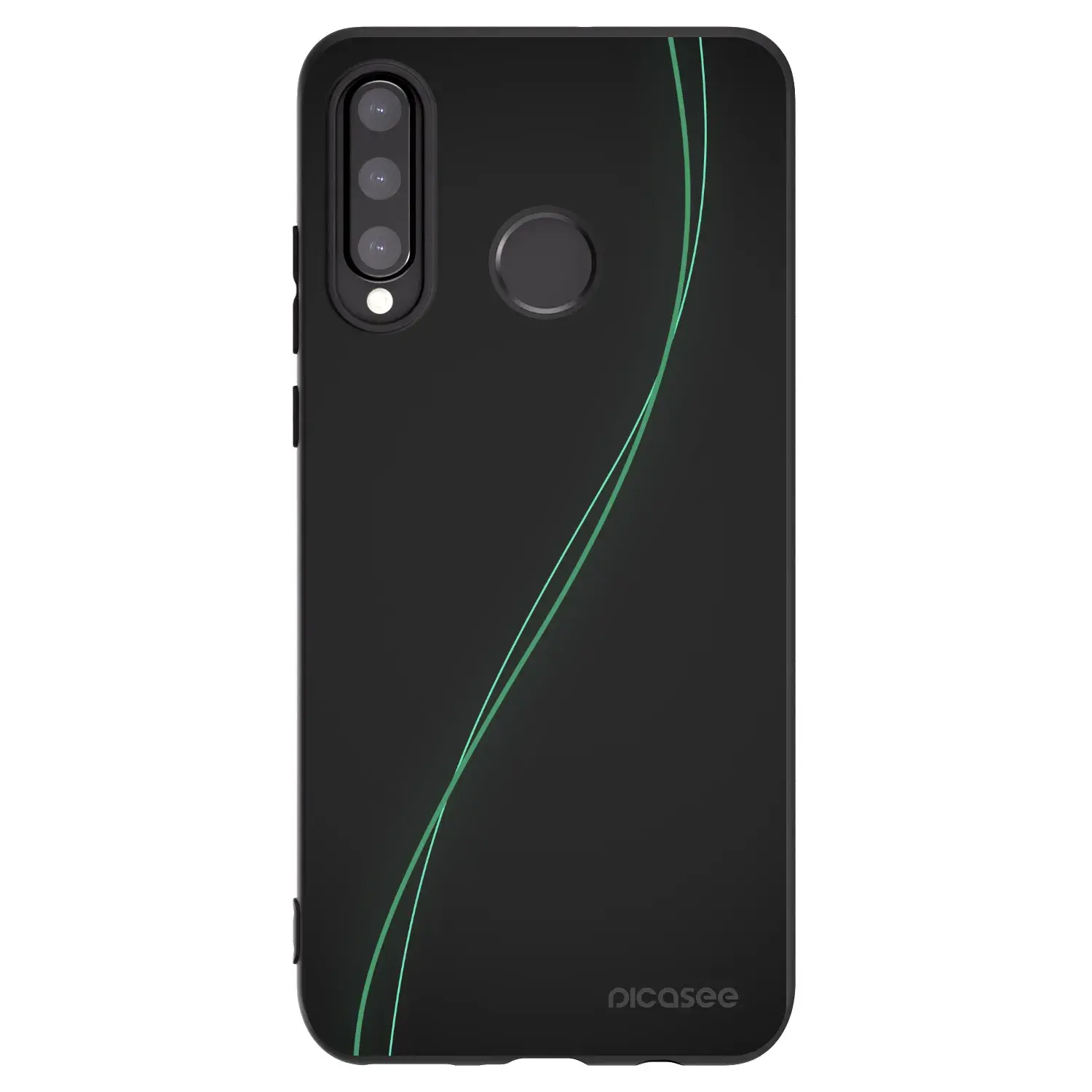 Silikonový černý obal pro Huawei P30 Lite - Be Different