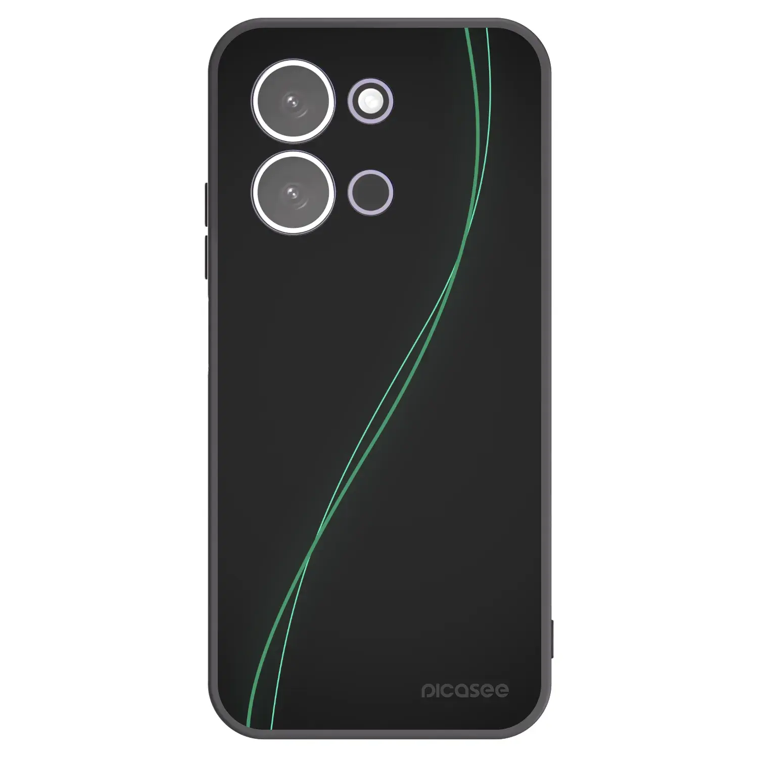 Silikonový černý obal pro Xiaomi Redmi 15C 5G - Be Different