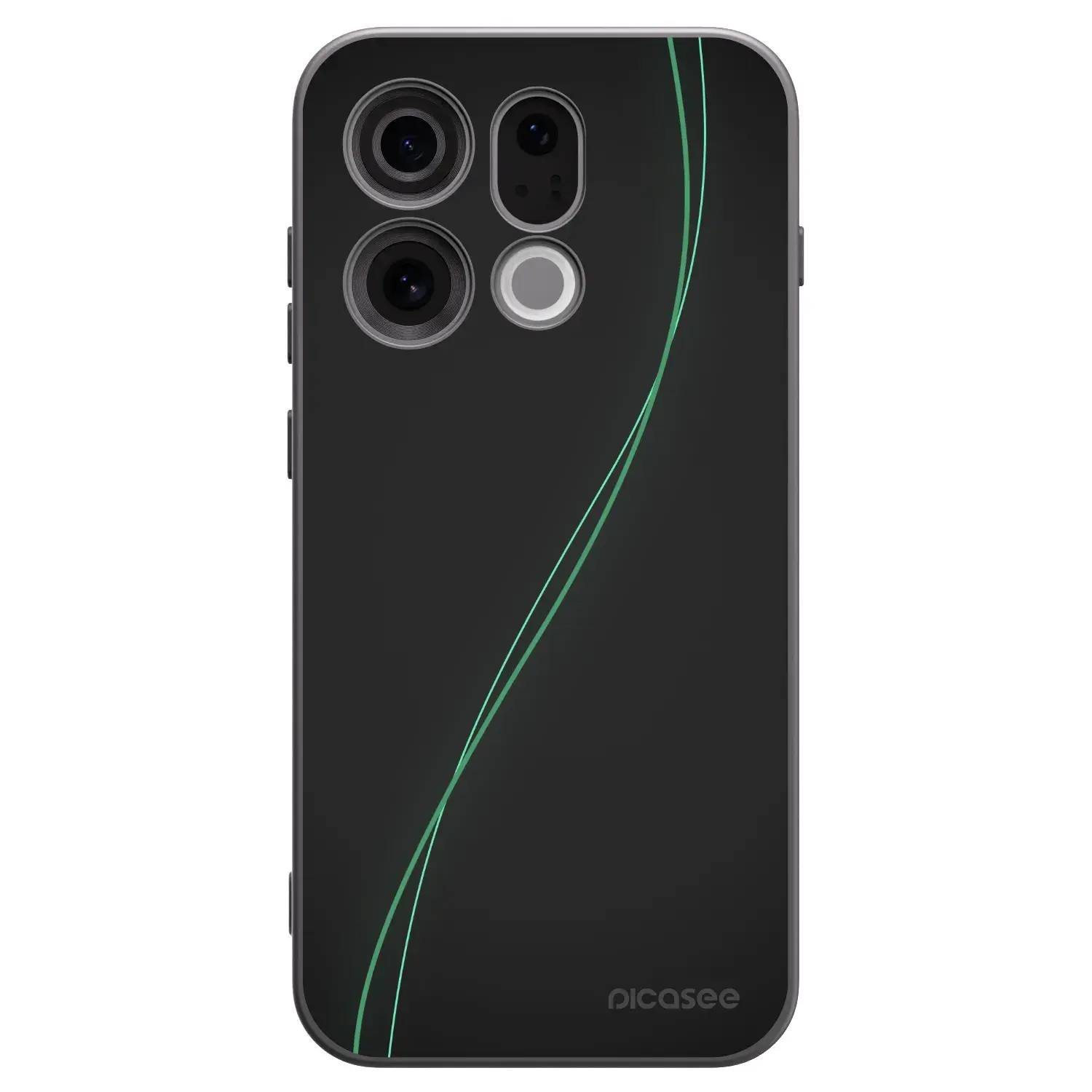 Silikonový černý obal pro OPPO Find X9 - Be Different