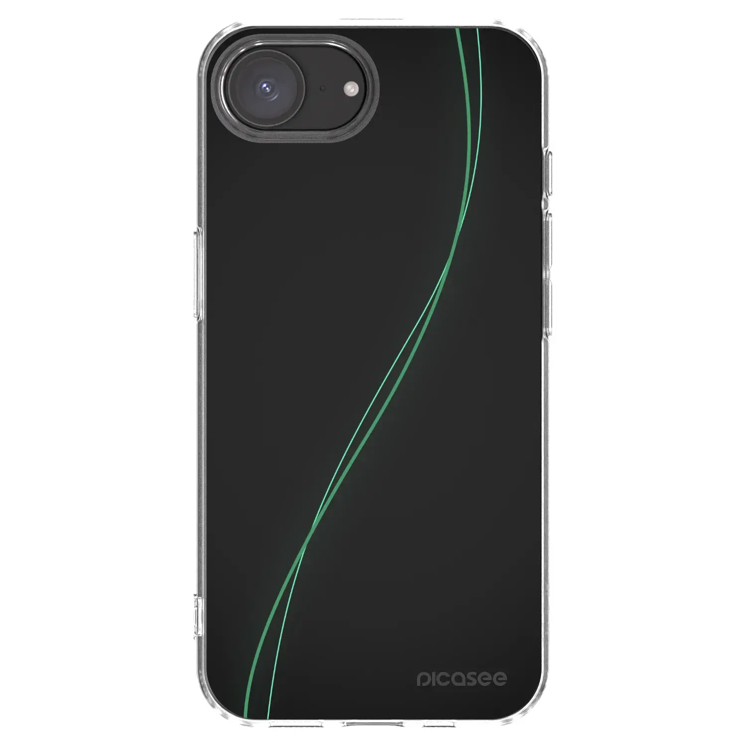 Silikonový průhledný obal pro Apple iPhone 17e - Be Different