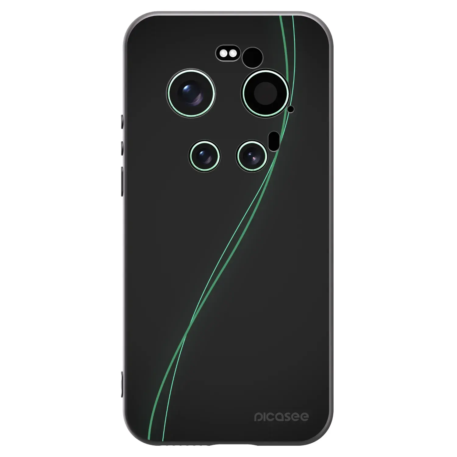 Silikonový černý obal pro Xiaomi 17 Ultra - Be Different