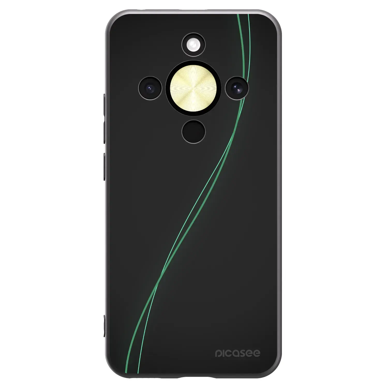 Silikonový černý obal pro Honor Magic8 Lite 5G - Be Different