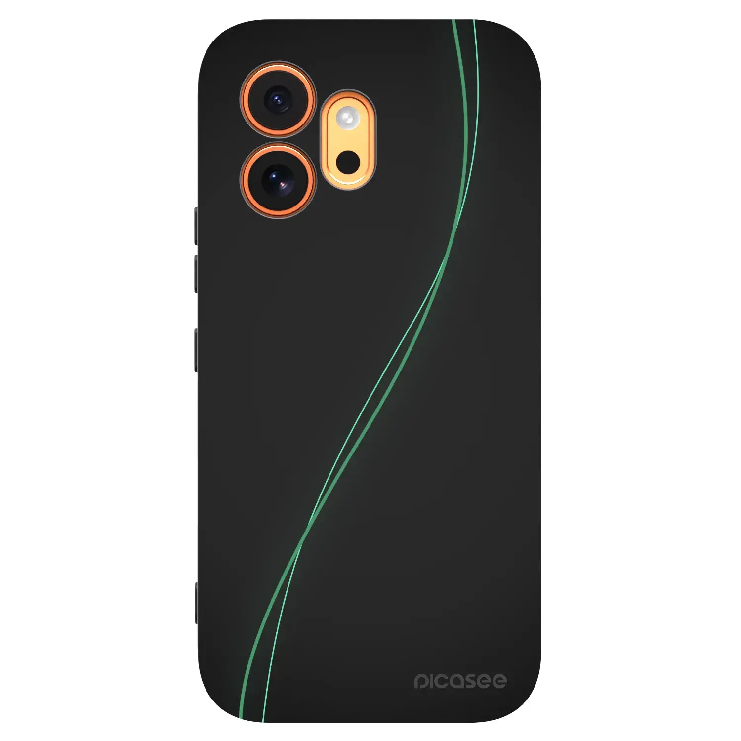 Silikonový černý obal pro Honor 600 - Be Different