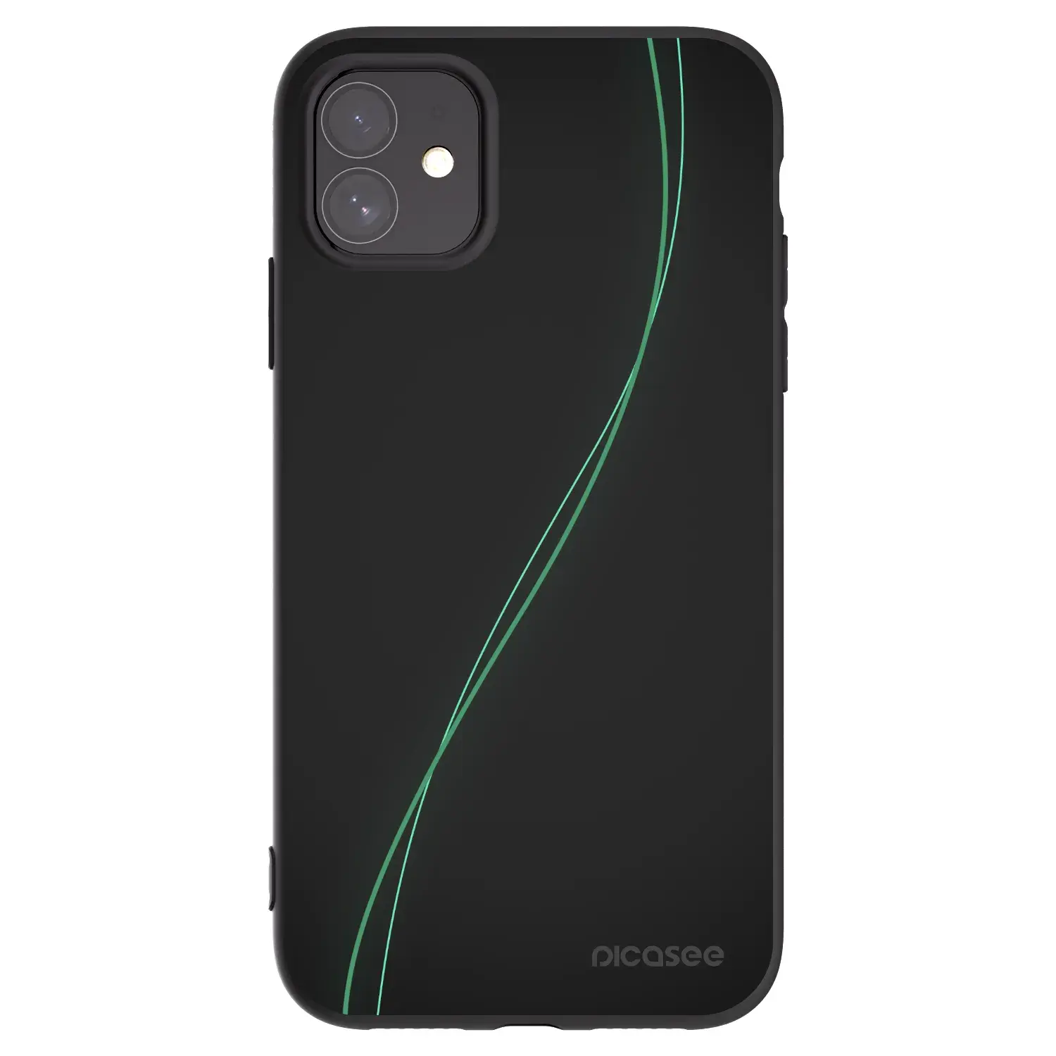 Silikonový černý obal pro Apple iPhone 11 - Be Different