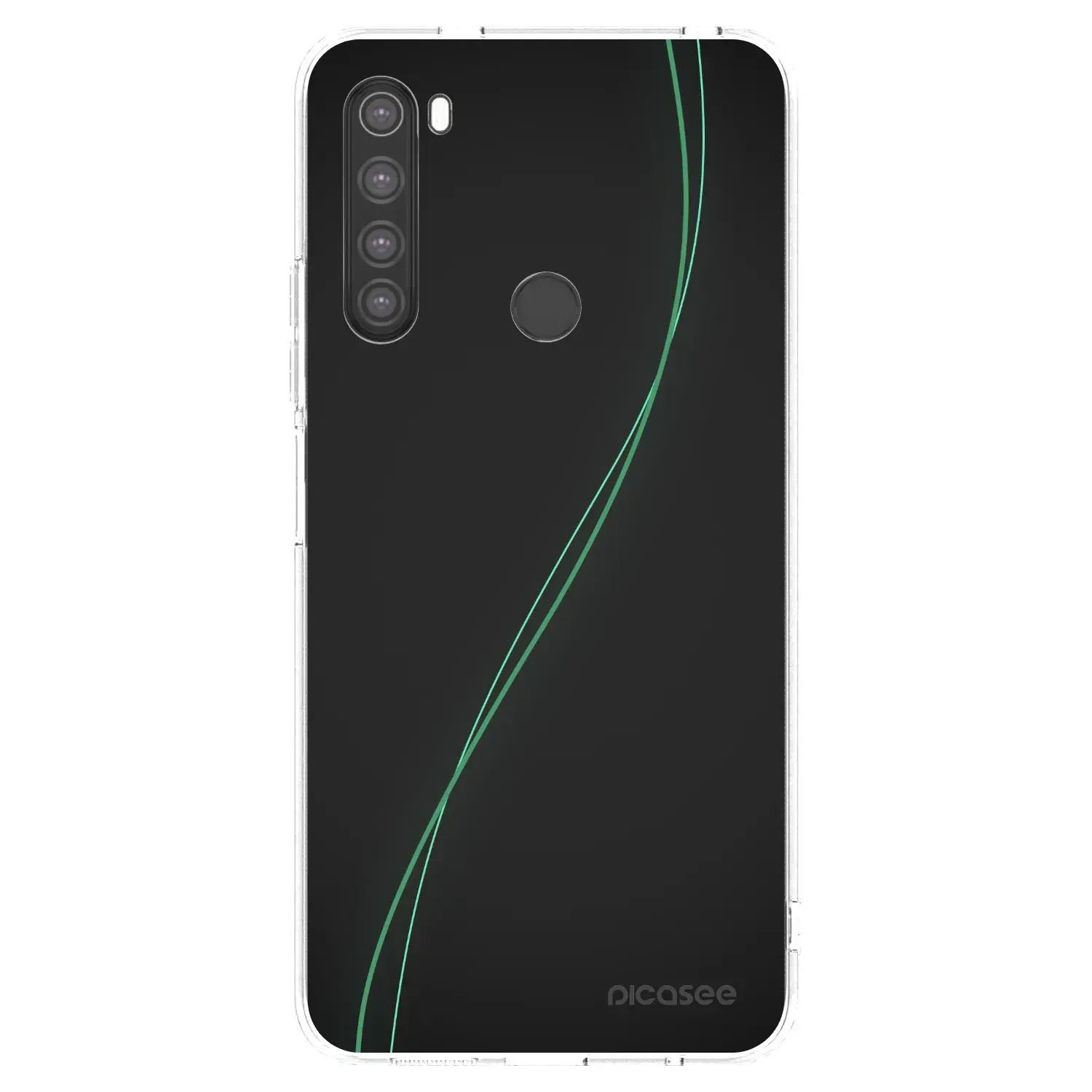 Silikonový průhledný obal pro Xiaomi Redmi Note 8 - Be Different