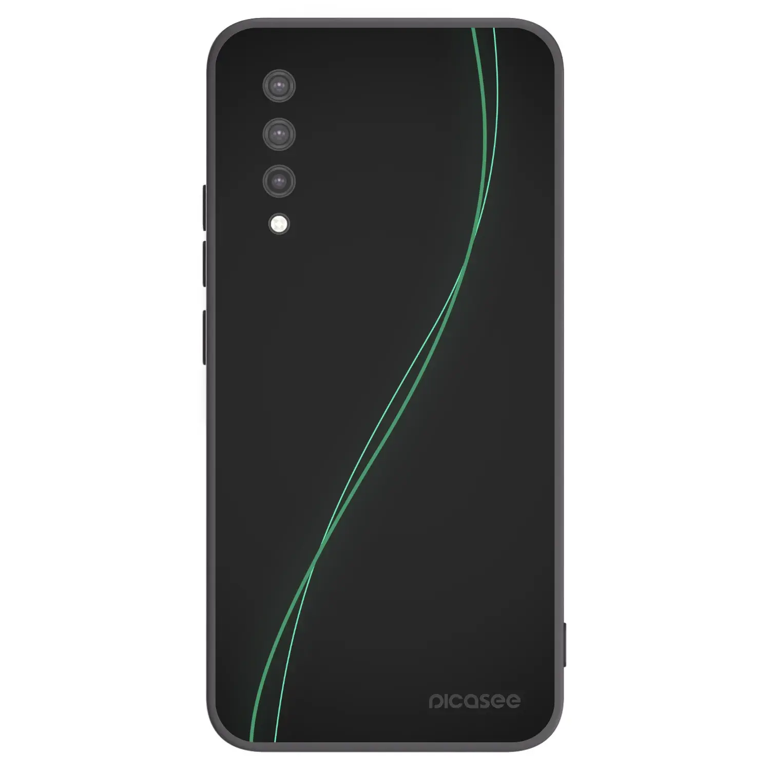 Silikonový černý obal pro Xiaomi Mi 9 Lite - Be Different