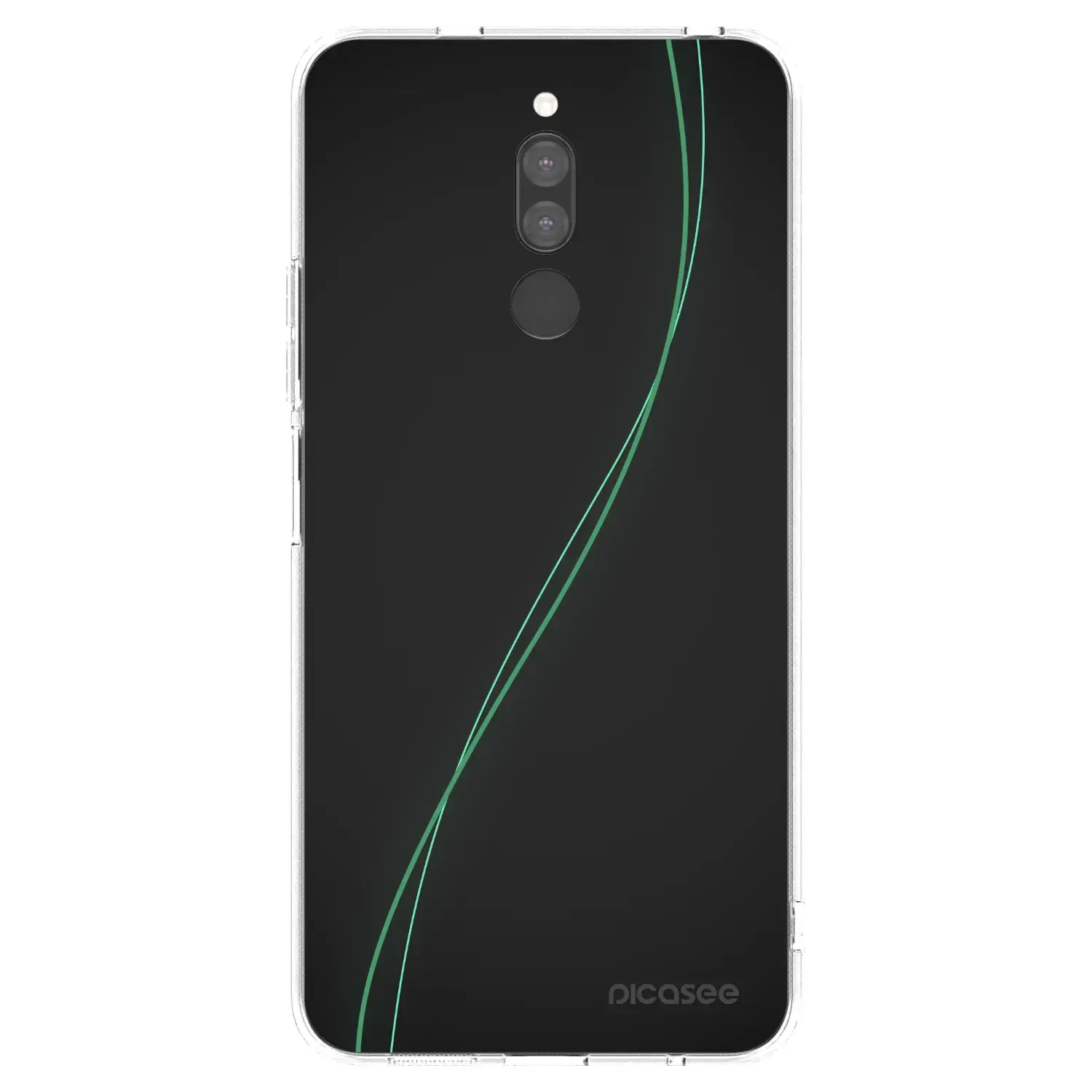 Silikonový průhledný obal pro Xiaomi Redmi 8 - Be Different