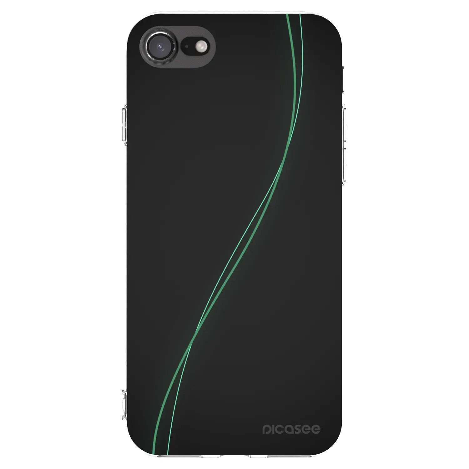 Silikonový průhledný obal pro Apple iPhone SE 2020 - Be Different