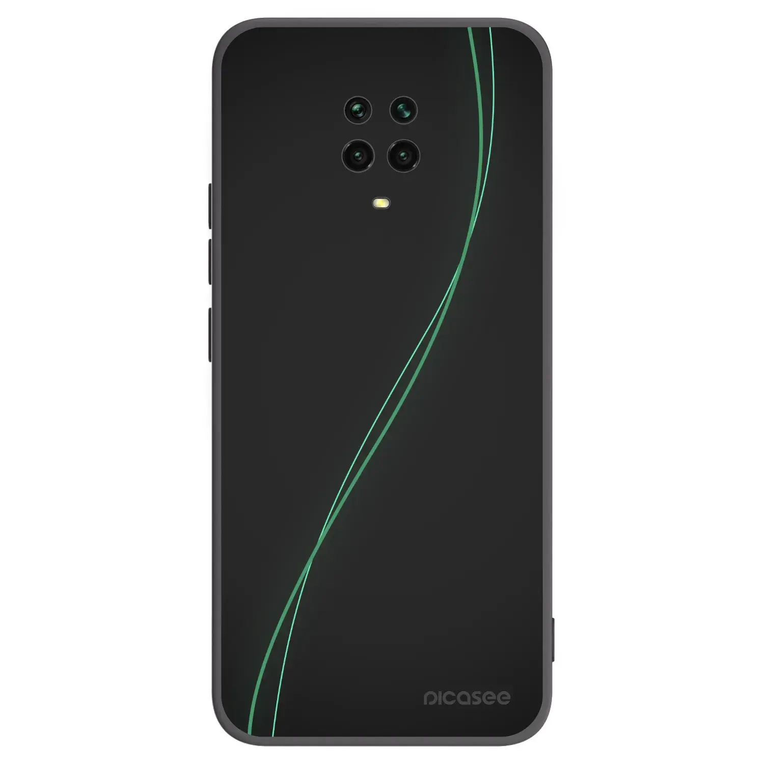 Silikonový černý obal pro Xiaomi Redmi Note 9 Pro - Be Different