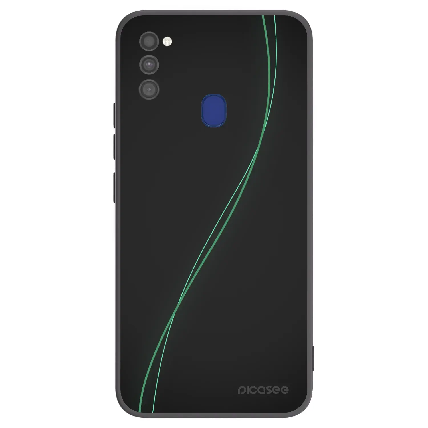 Silikonový černý obal pro Samsung Galaxy M21 M215F - Be Different