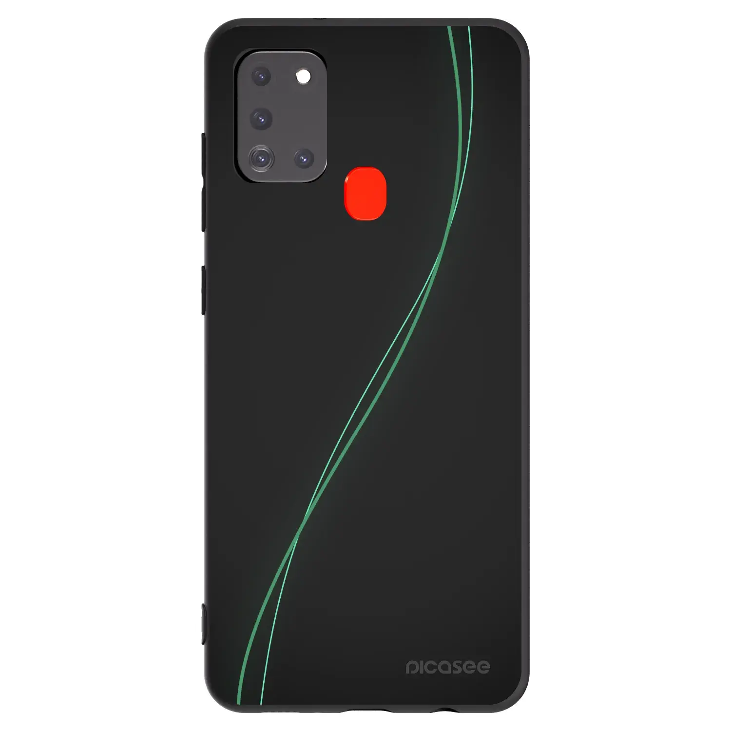 Silikonový černý obal pro Samsung Galaxy A21s - Be Different