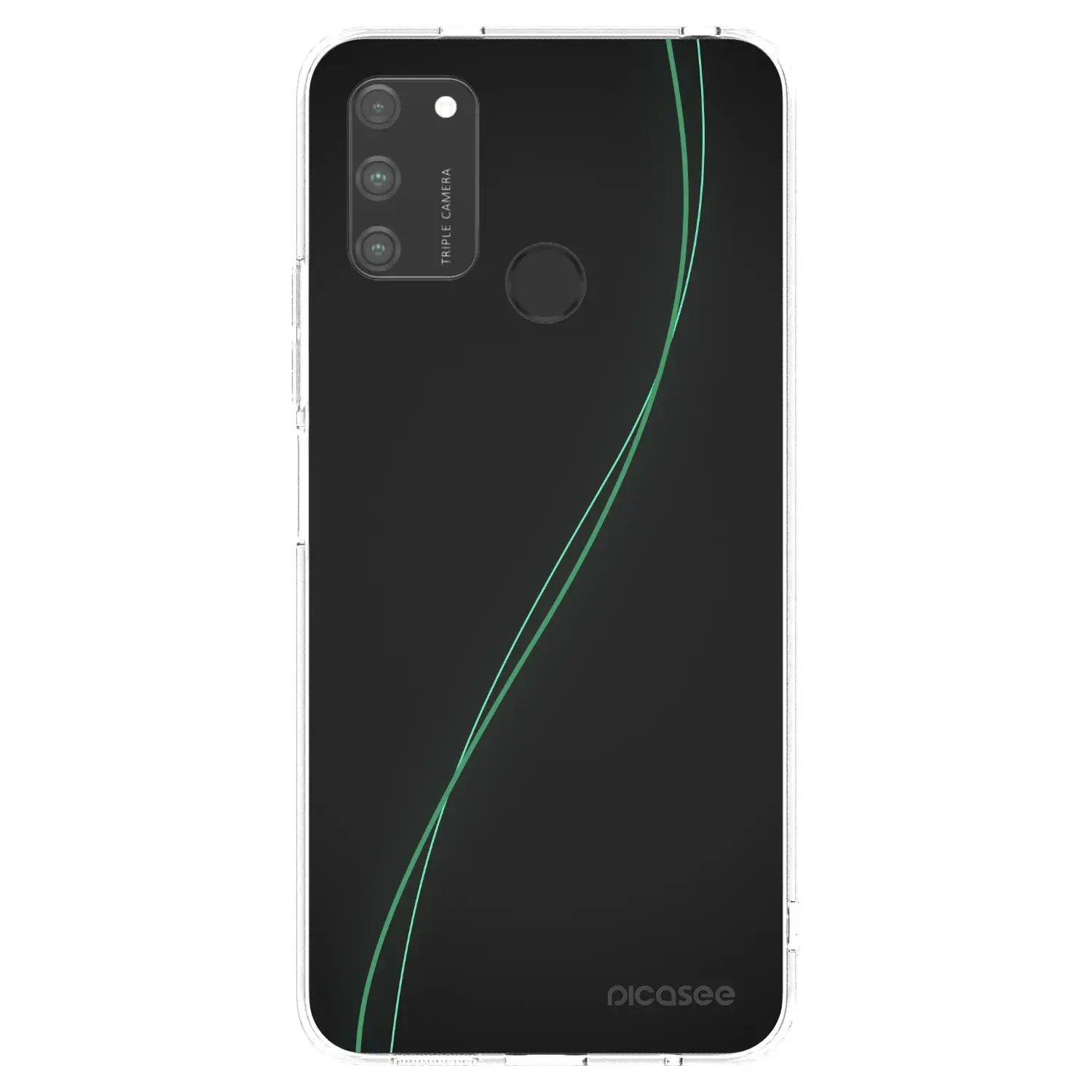 Silikonový průhledný obal pro Honor 9A - Be Different